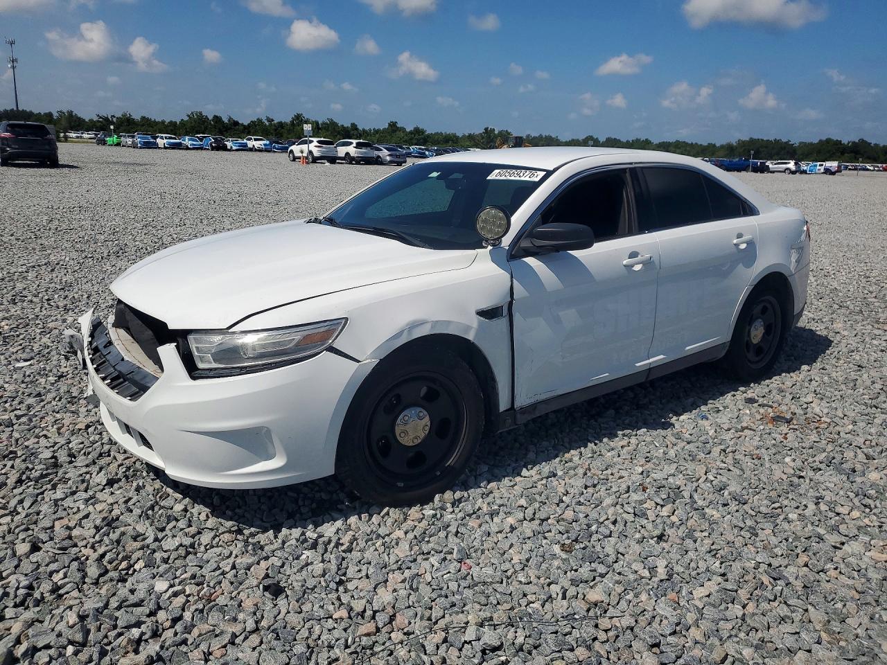 2015 Ford Taurus White vin: 1FAHP2MK8FG135741