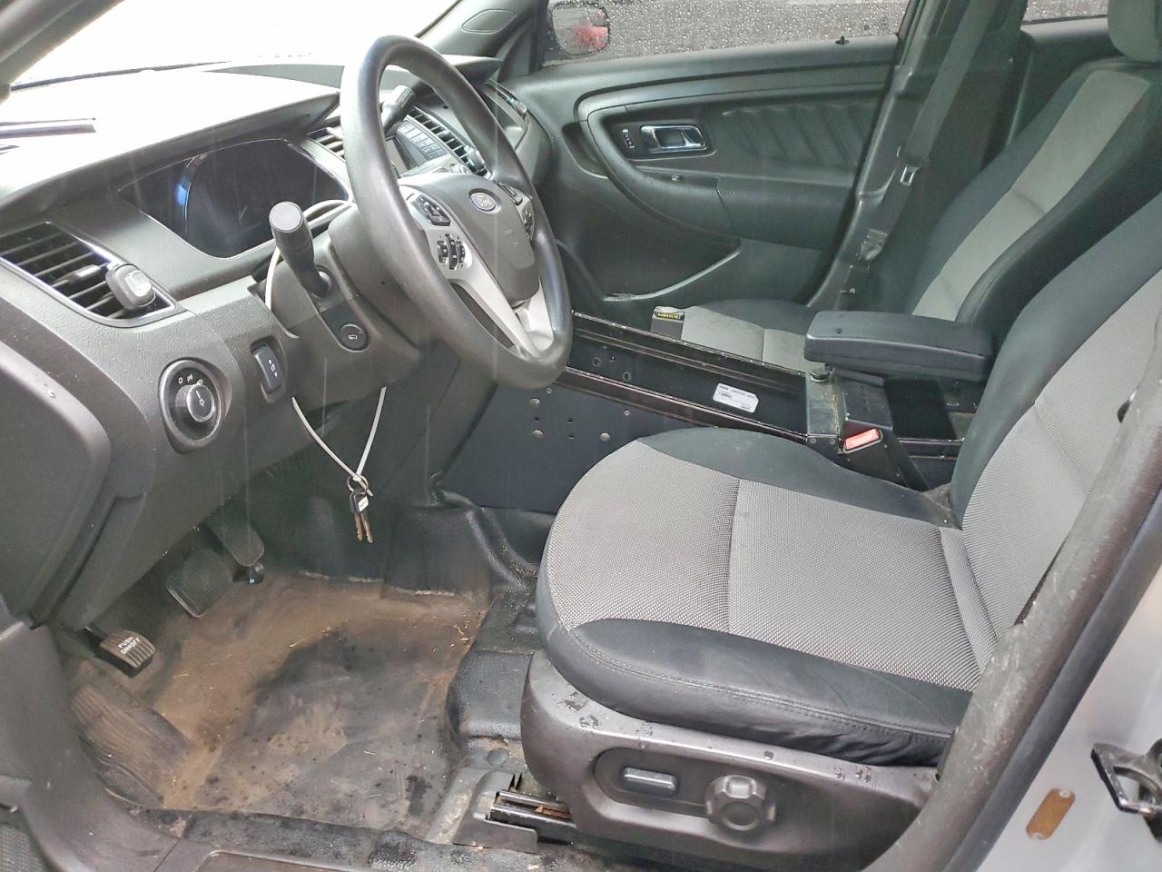 2014 Ford Taurus Police Interceptor Silver vin: 1FAHP2MK9EG158086