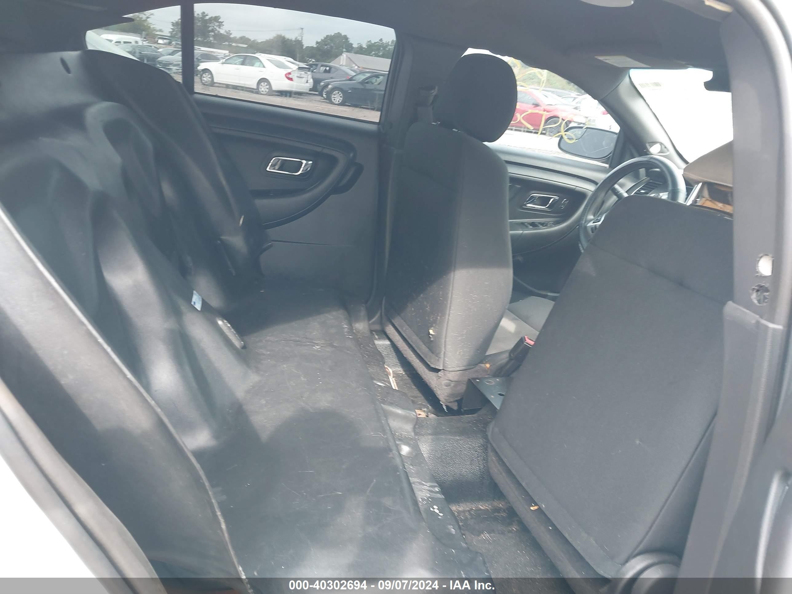 2014 Ford Police Interceptor   White vin: 1FAHP2MK9EG185837