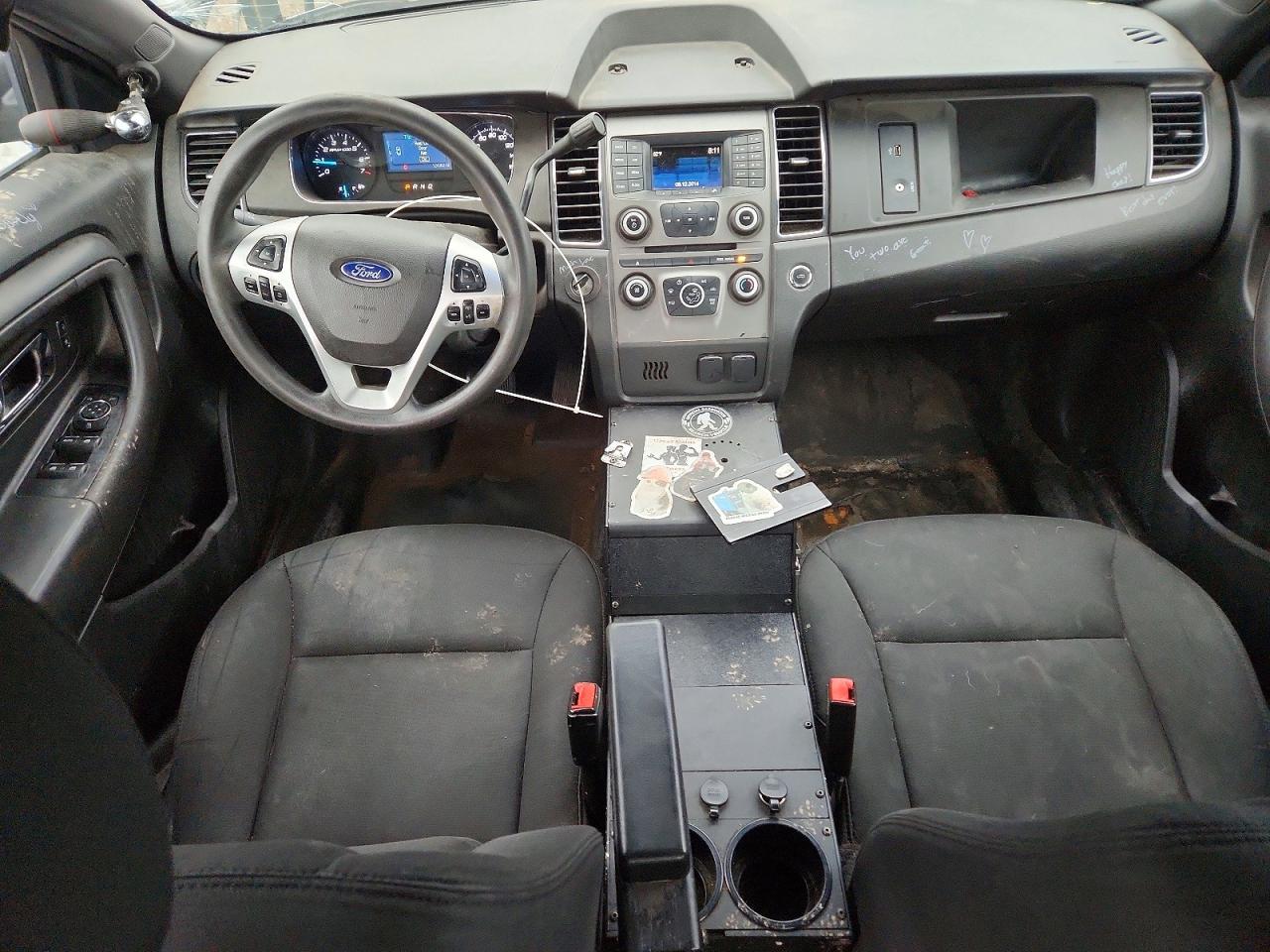 2015 Ford Taurus Police Interceptor Black vin: 1FAHP2MK9FG163824