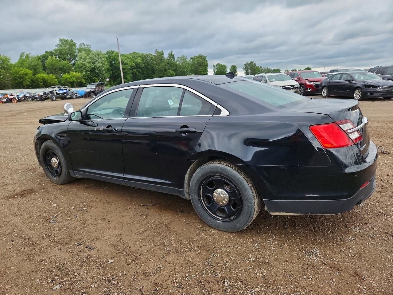 2015 Ford Taurus Police Interceptor Black vin: 1FAHP2MK9FG163824