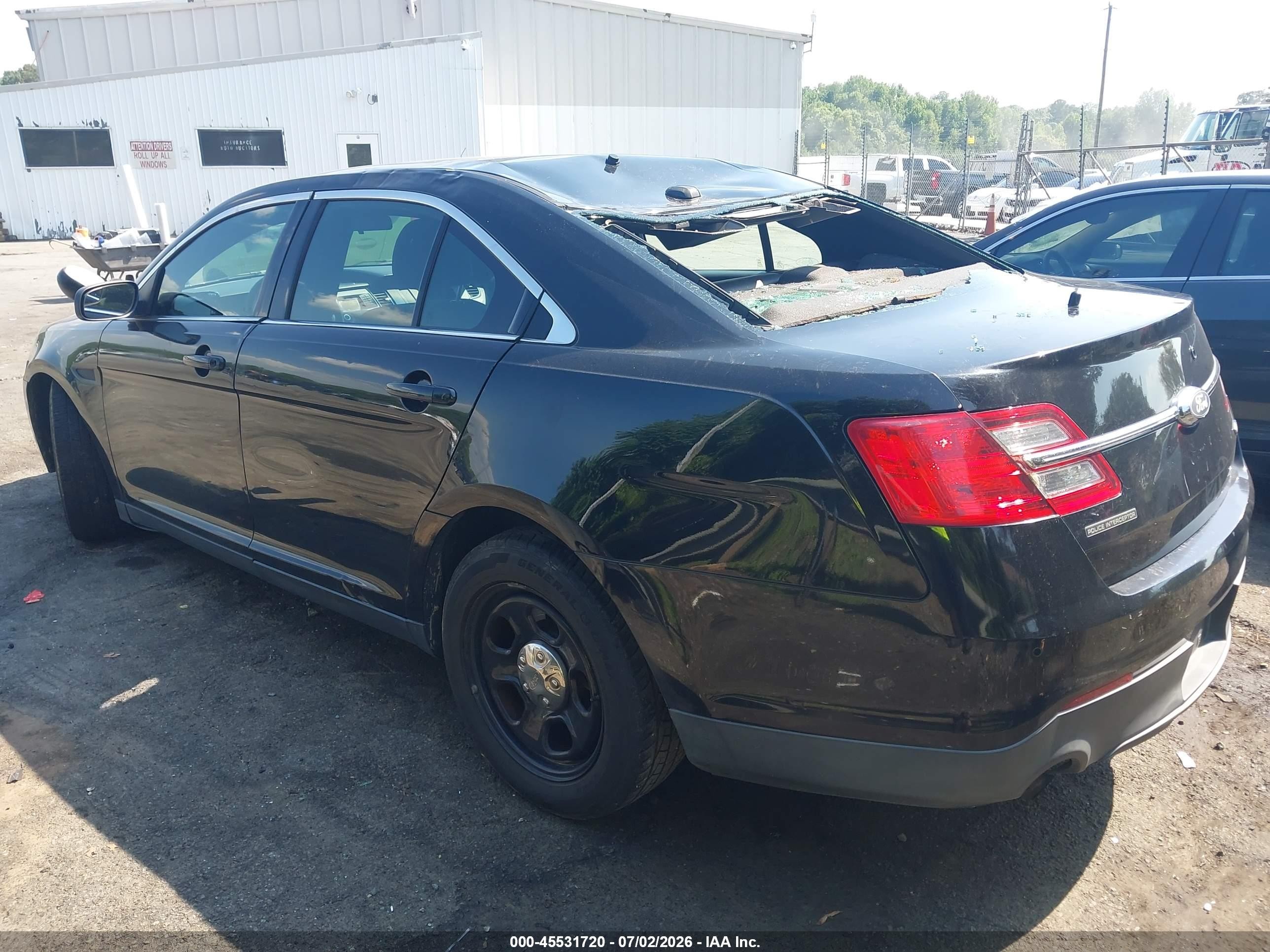 2014 Ford Police Interceptor   Black vin: 1FAHP2MT2EG124628