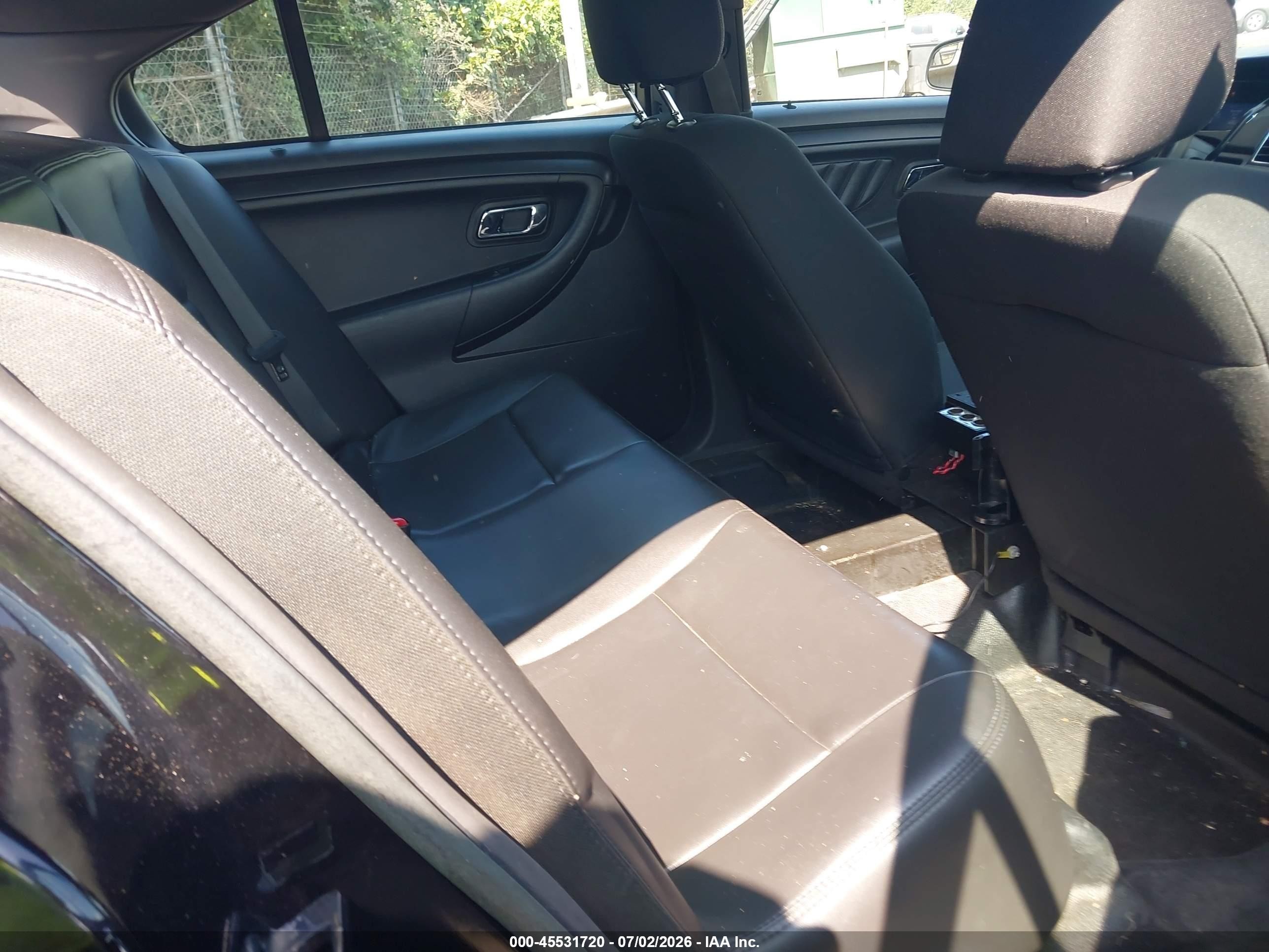 2014 Ford Police Interceptor   Black vin: 1FAHP2MT2EG124628