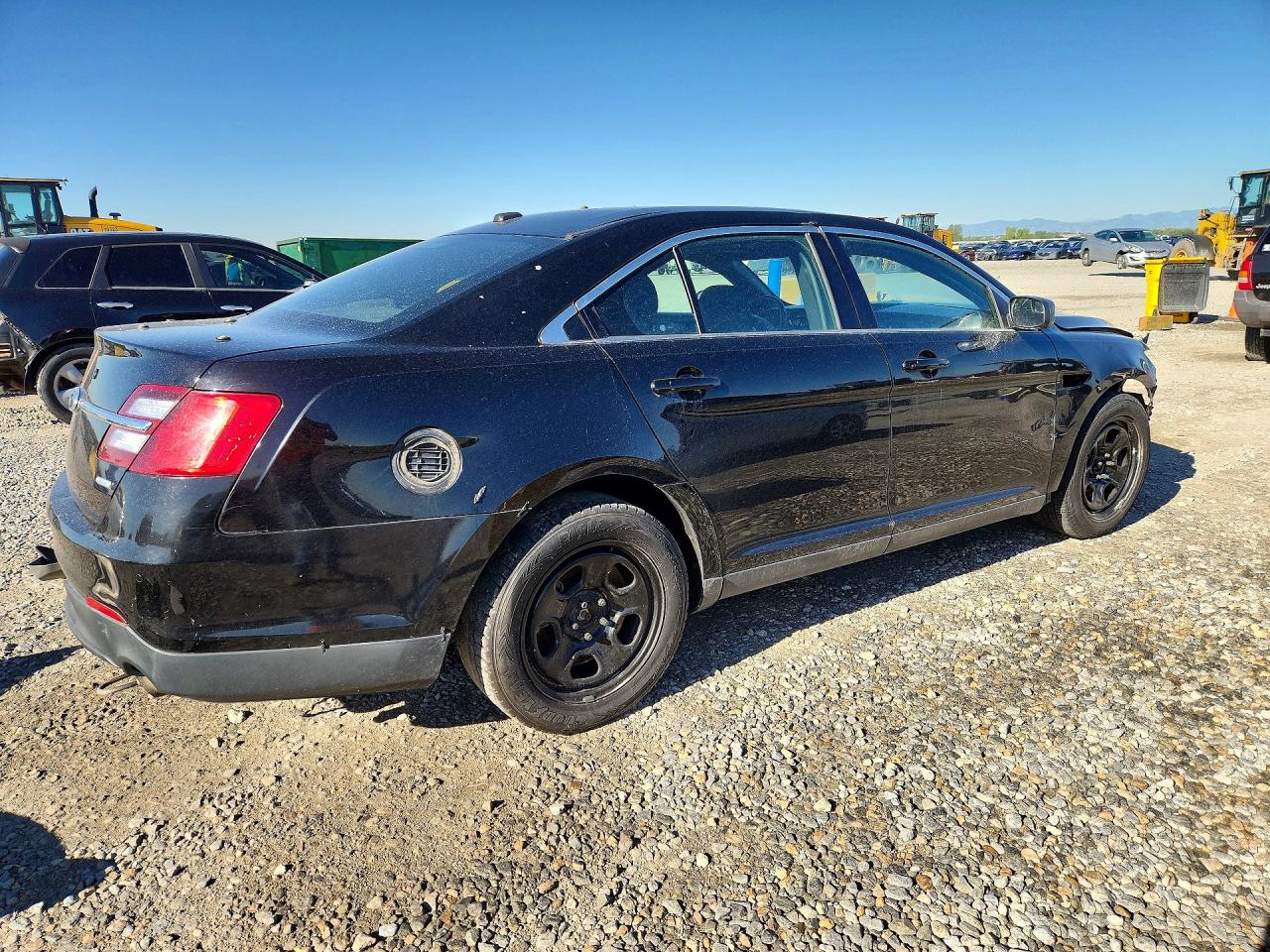 2015 Ford Taurus Police Interceptor Black vin: 1FAHP2MT3FG144209