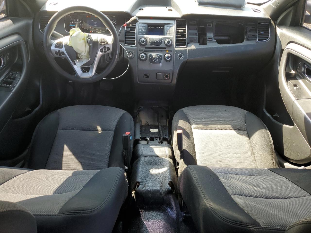 2014 Ford Taurus Police Interceptor Бежевый vin: 1FAHP2MT7EG156281