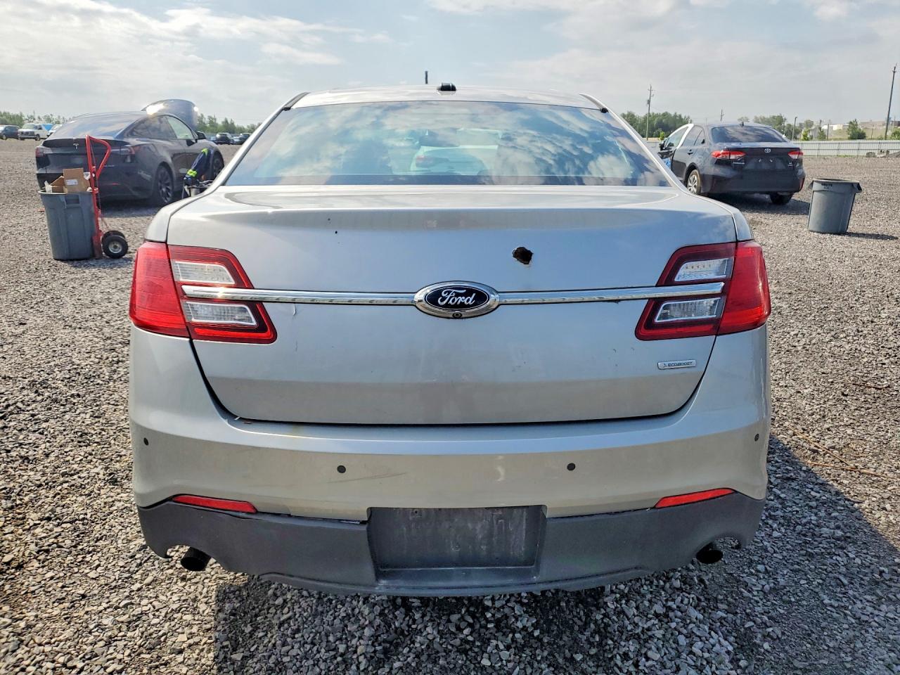 2015 Ford Taurus Police Interceptor Gray vin: 1FAHP2MT7FG172210
