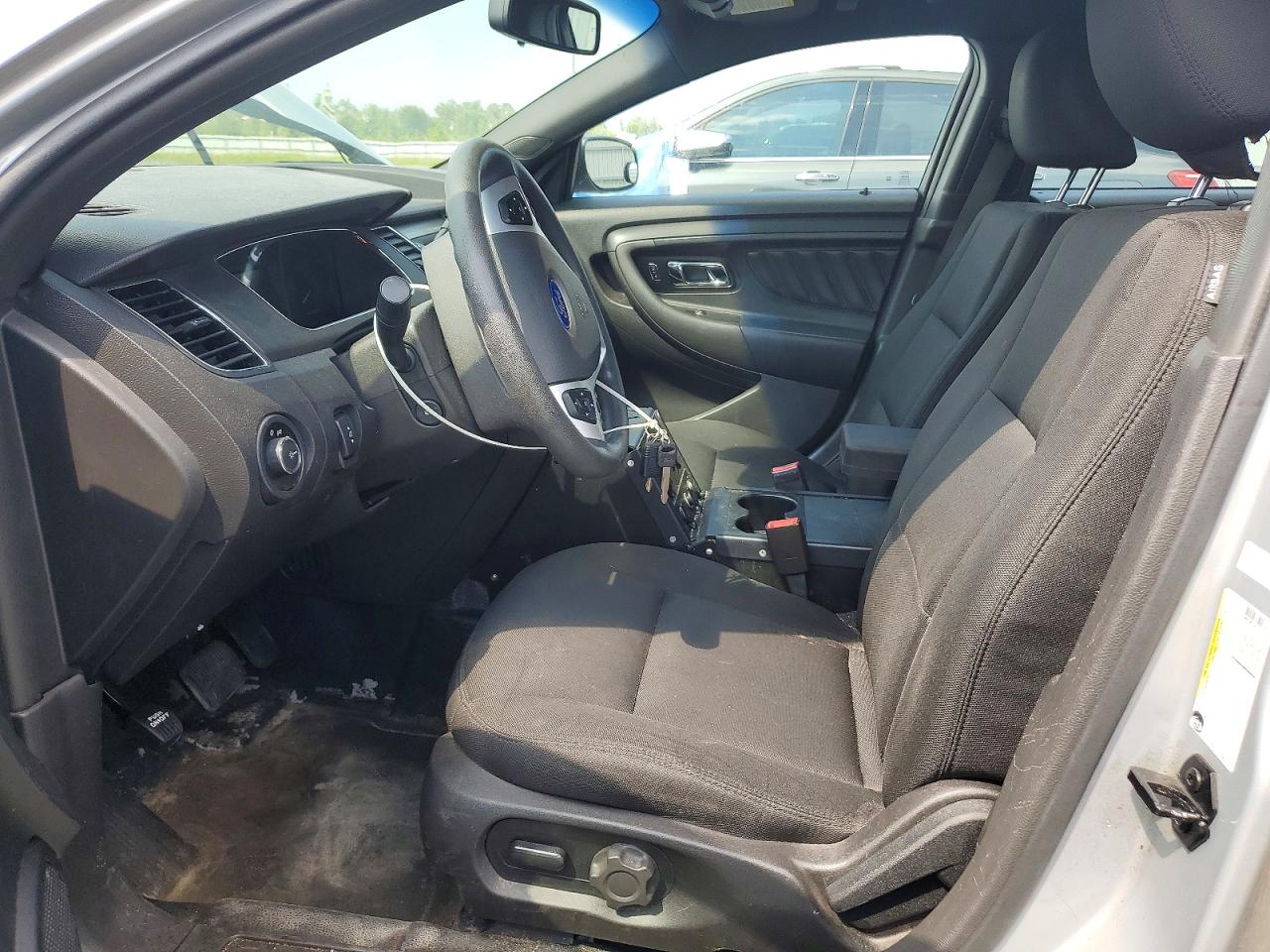 2015 Ford Taurus Police Interceptor Gray vin: 1FAHP2MT7FG172210
