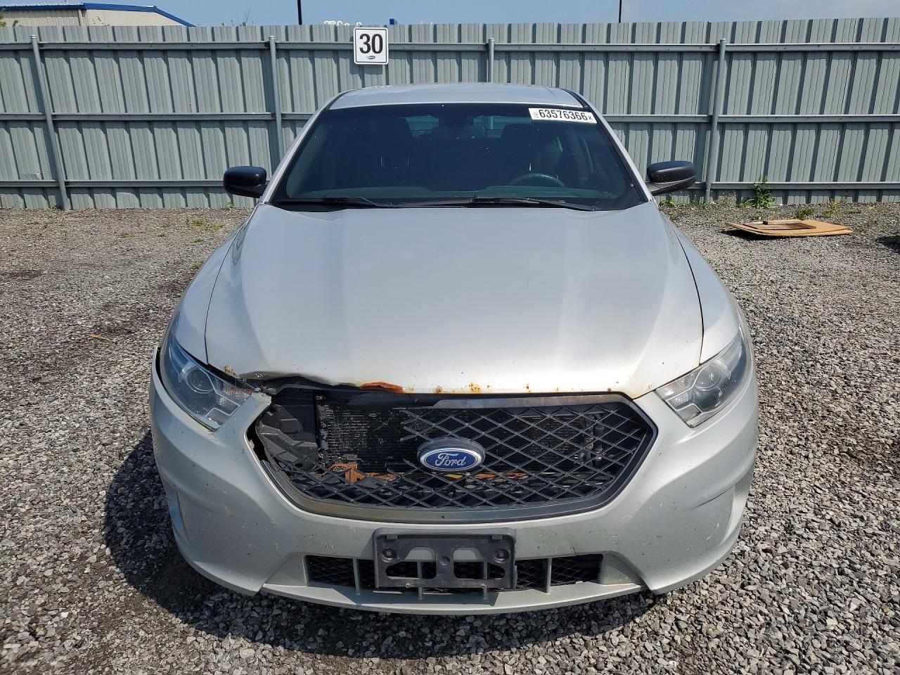 2015 Ford Taurus Police Interceptor Gray vin: 1FAHP2MT7FG172210
