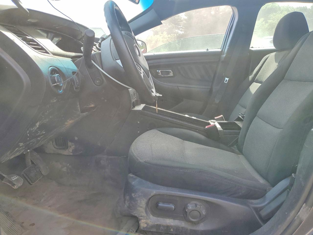 2014 Ford Taurus Police Interceptor Gray vin: 1FAHP2MTXEG138146