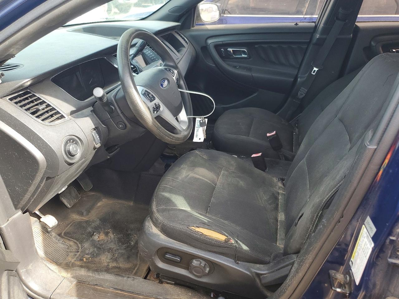 2015 Ford Taurus Police Interceptor Blue vin: 1FAHP2MTXFG146362