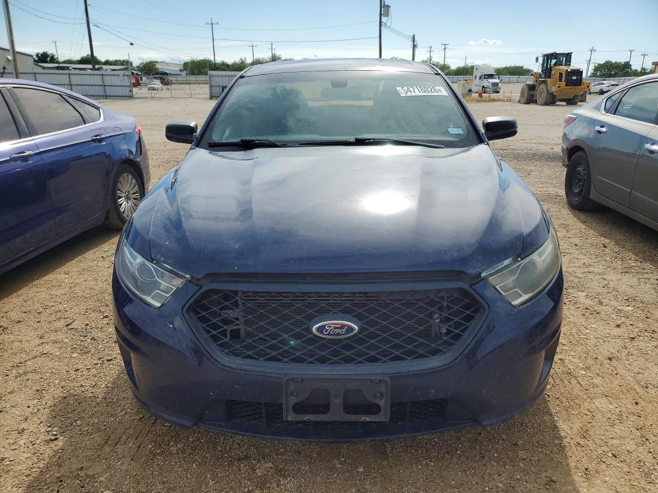 2015 Ford Taurus Police Interceptor Blue vin: 1FAHP2MTXFG146362