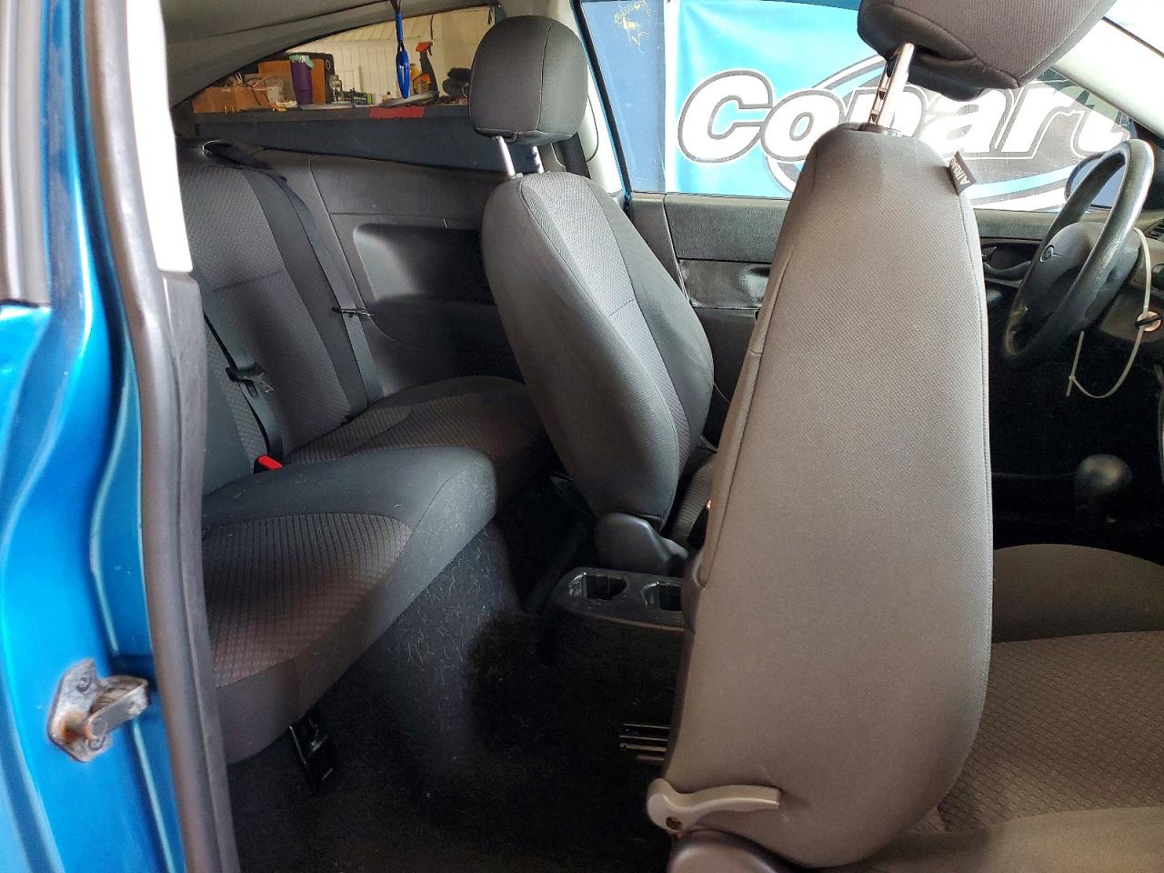 2007 Ford Focus Zx3 Blue vin: 1FAHP31N17W306955