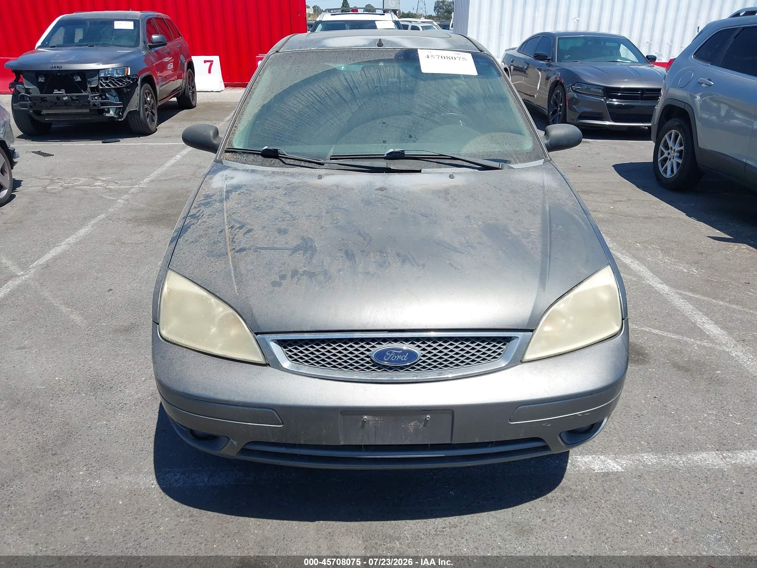 2006 Ford Focus Zx3 Gray vin: 1FAHP31N56W182994