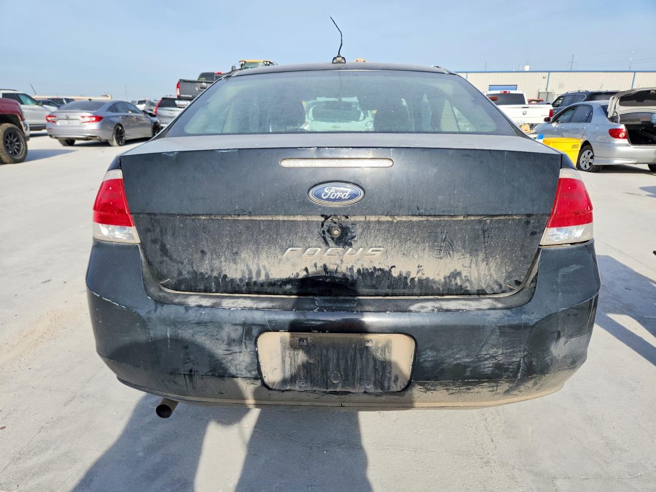 2008 Ford Focus S/se Black vin: 1FAHP32N28W294962