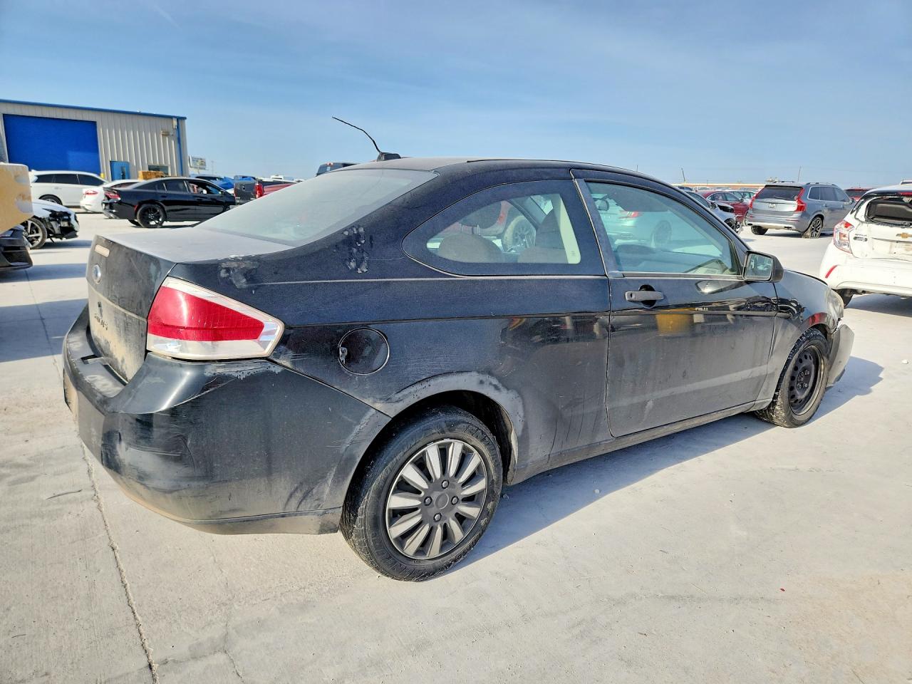 2008 Ford Focus S/se Black vin: 1FAHP32N28W294962