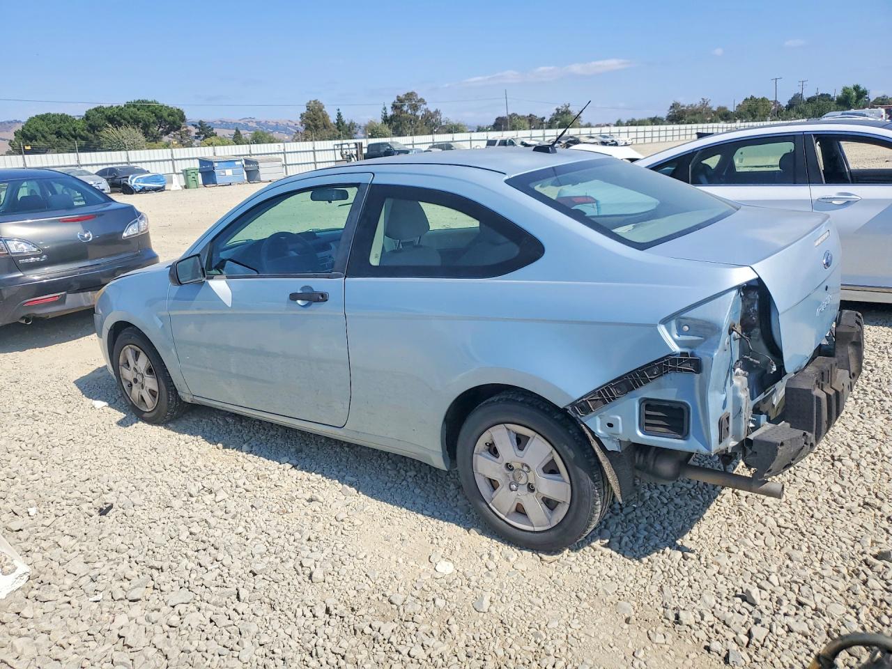 2008 Ford Focus S/se Blue vin: 1FAHP32N48W178730