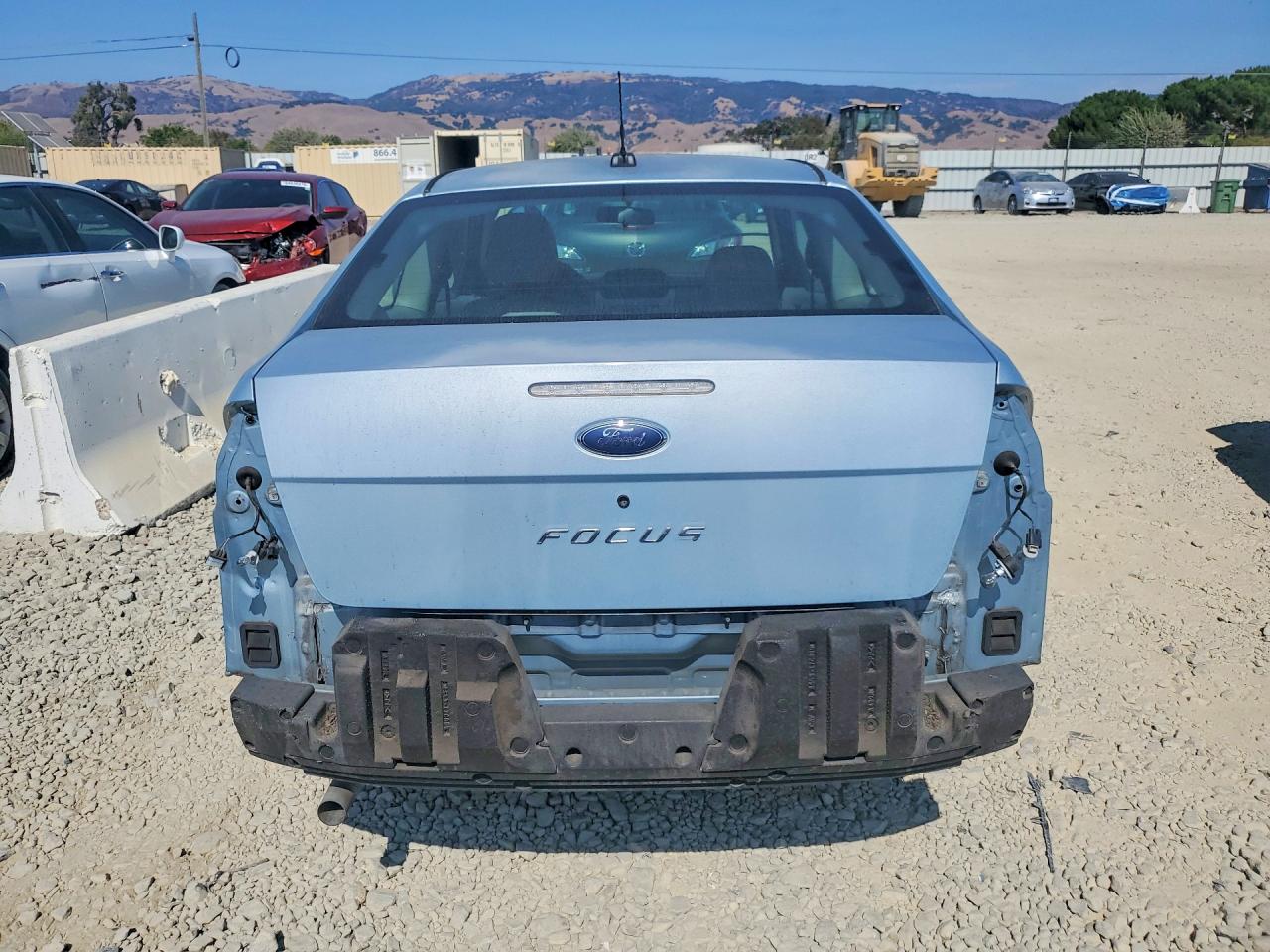 2008 Ford Focus S/se Blue vin: 1FAHP32N48W178730