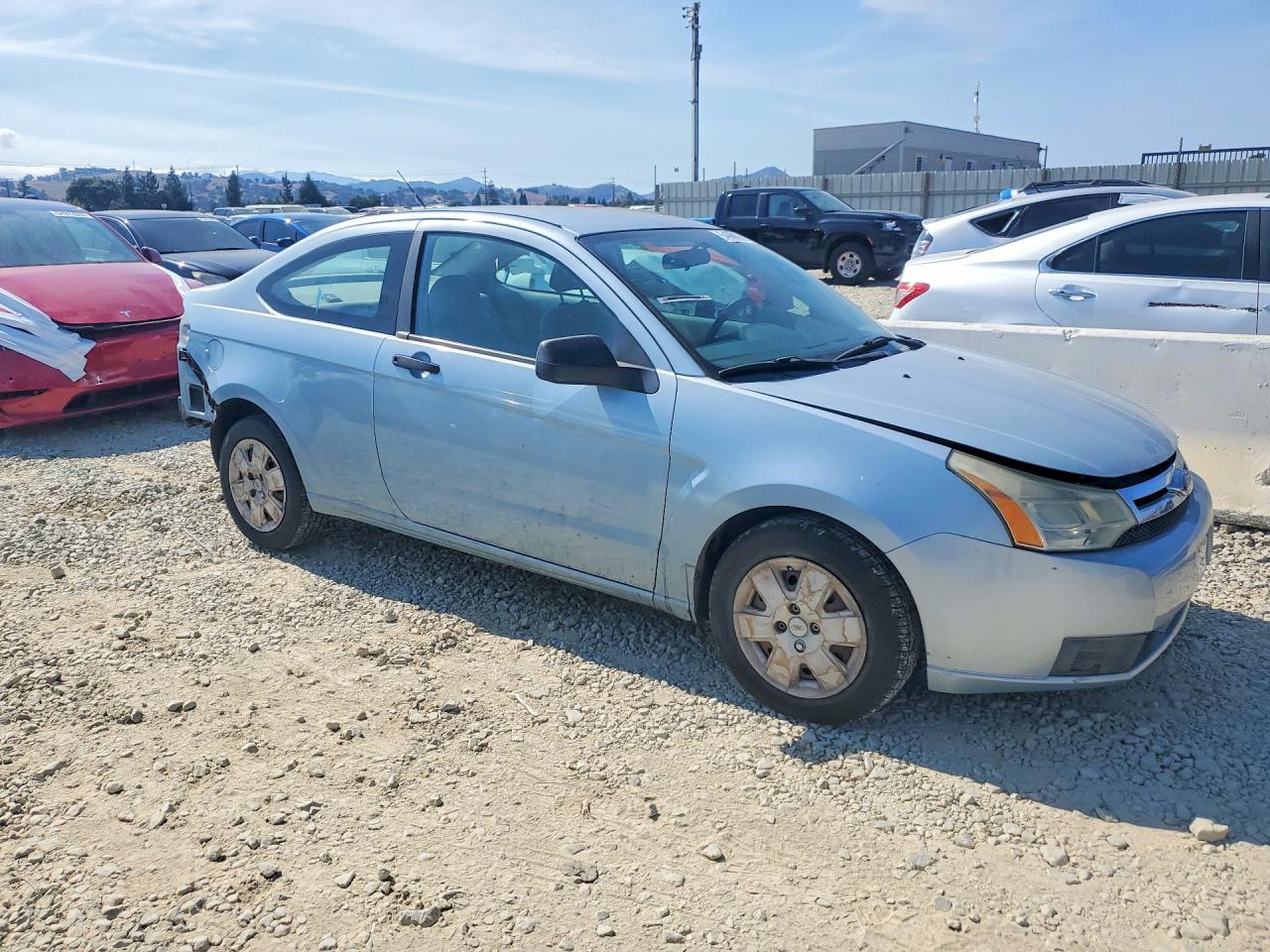 2008 Ford Focus S/se Blue vin: 1FAHP32N48W178730