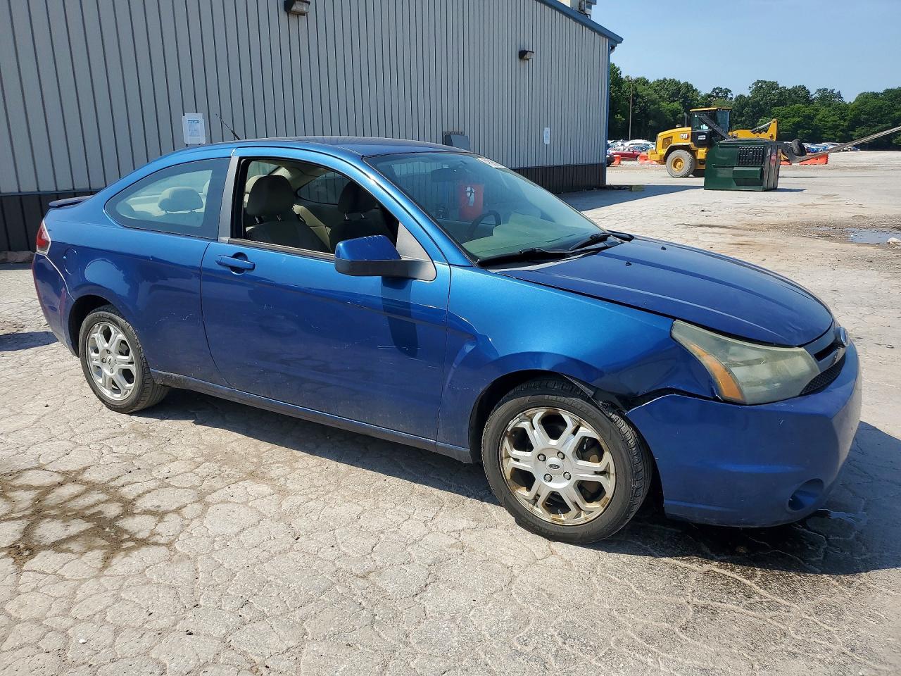 2009 Ford Focus Se Blue vin: 1FAHP32NX9W178846
