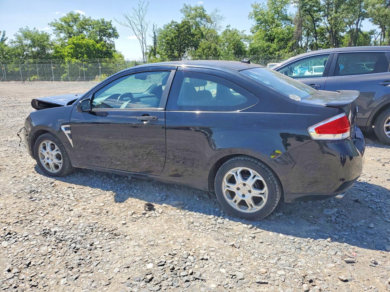 2008 Ford Focus Se Gray vin: 1FAHP33N18W163651