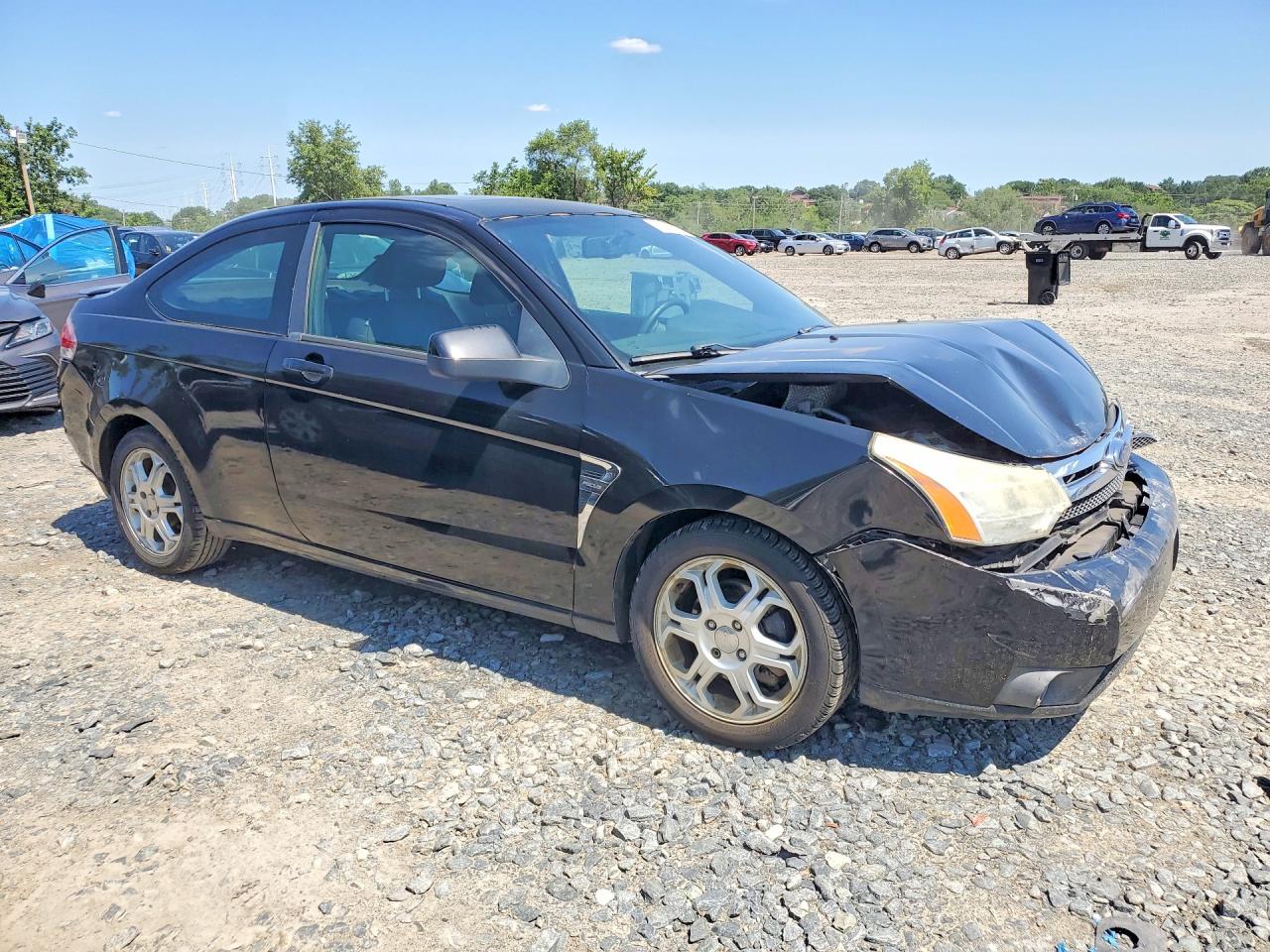 2008 Ford Focus Se Gray vin: 1FAHP33N18W163651