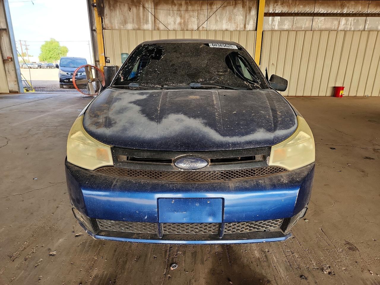 2008 Ford Focus Se Blue vin: 1FAHP33N18W179039