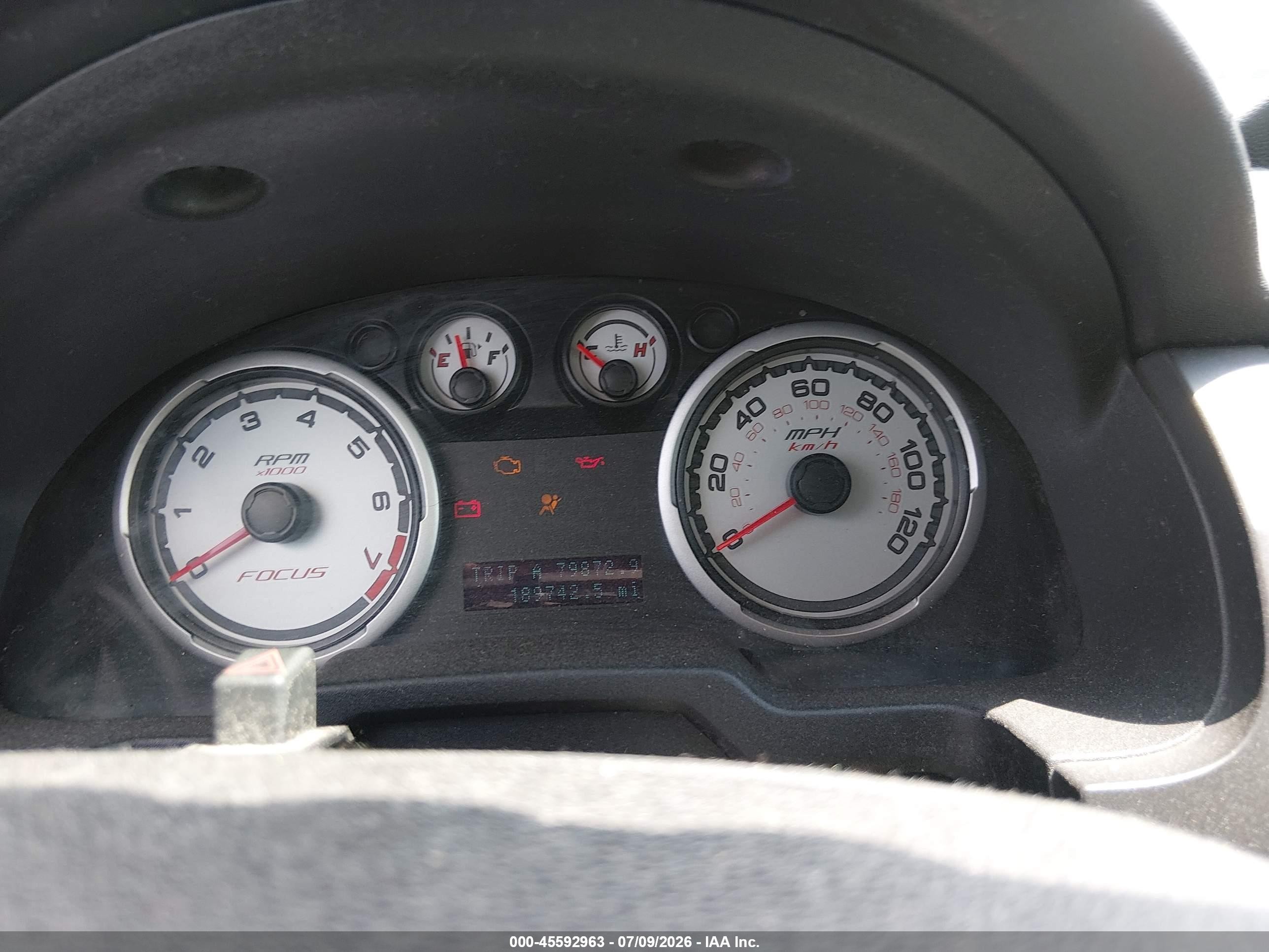 2008 Ford Focus Se/ses Gray vin: 1FAHP33N18W207485