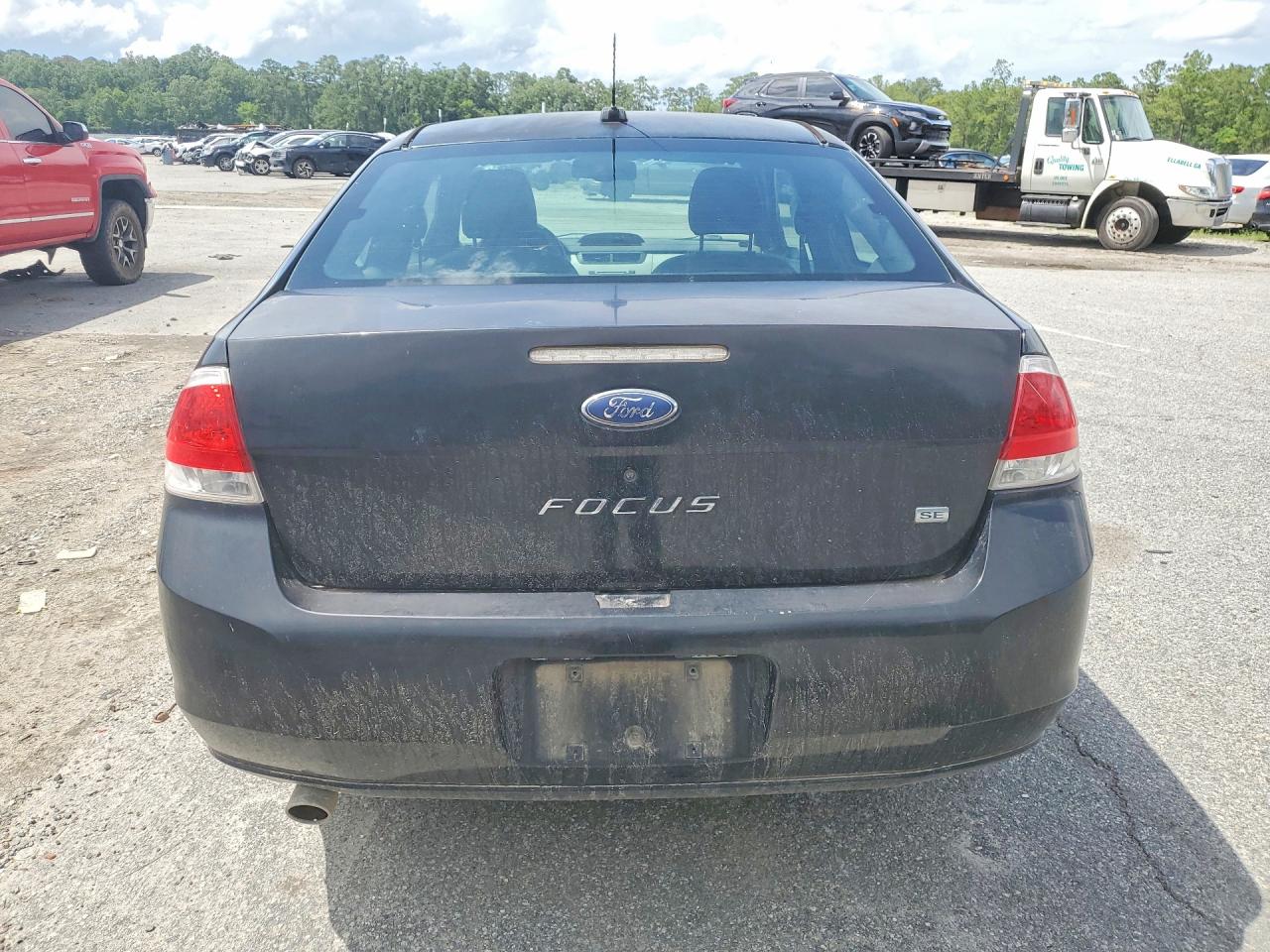 2008 Ford Focus Se Black vin: 1FAHP33N28W231522