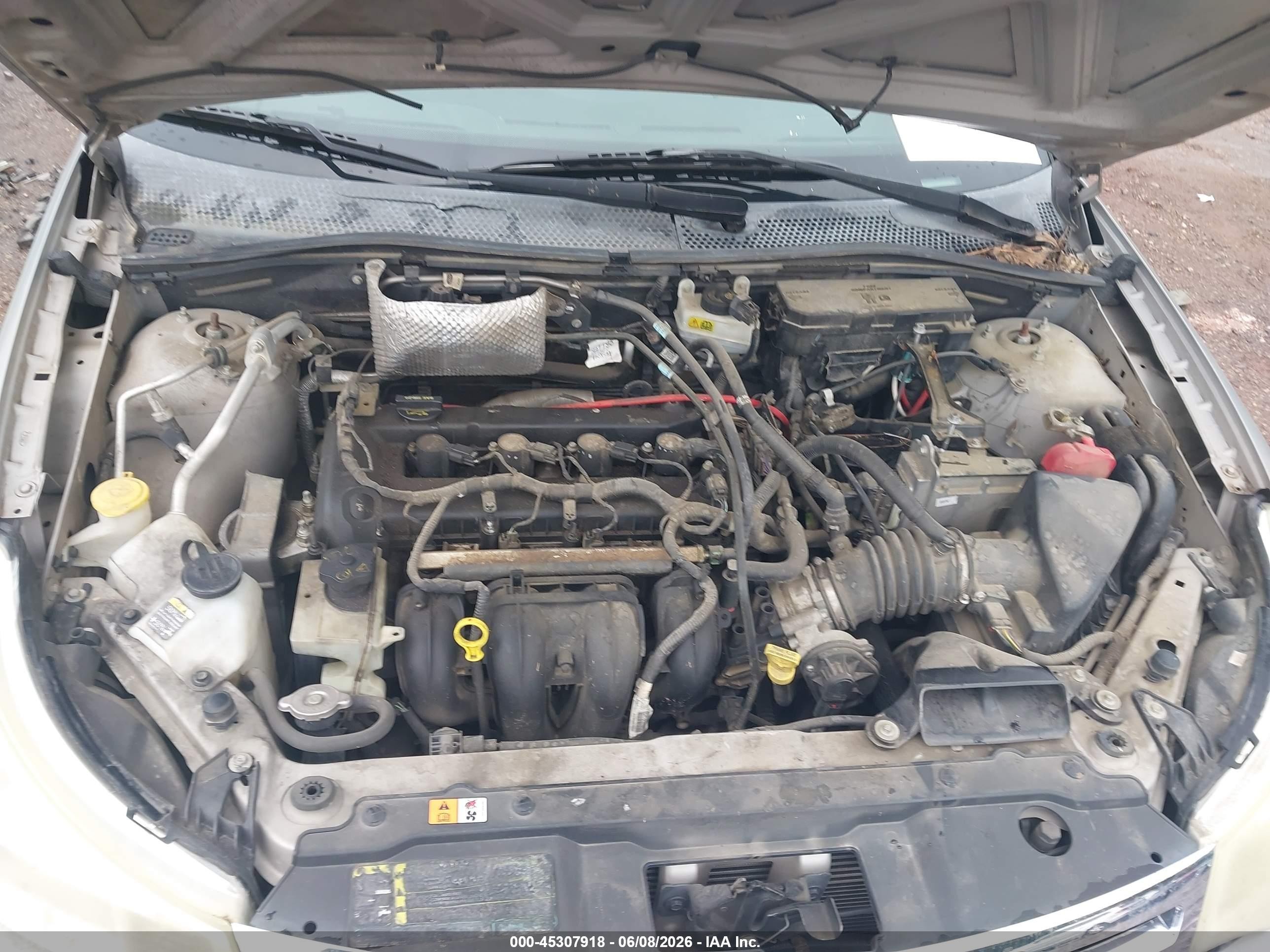 2008 Ford Focus Se/ses Gray vin: 1FAHP33N48W112127