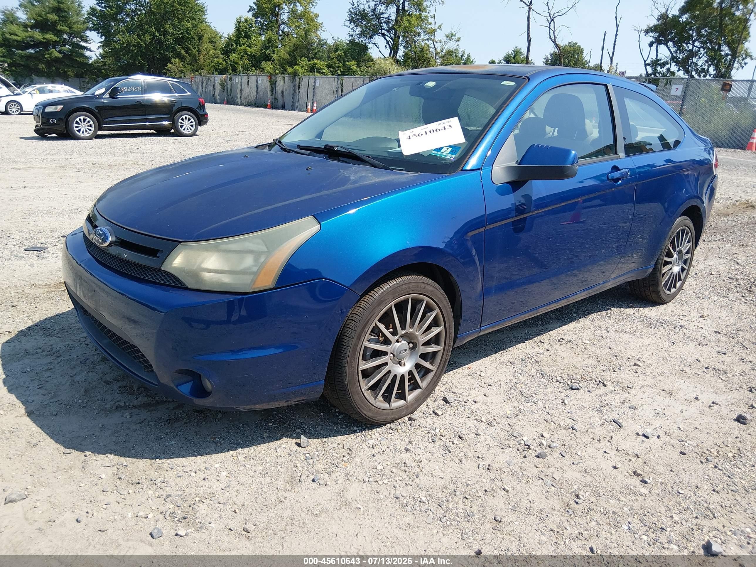 2009 Ford Focus Ses Blue vin: 1FAHP33N79W149805