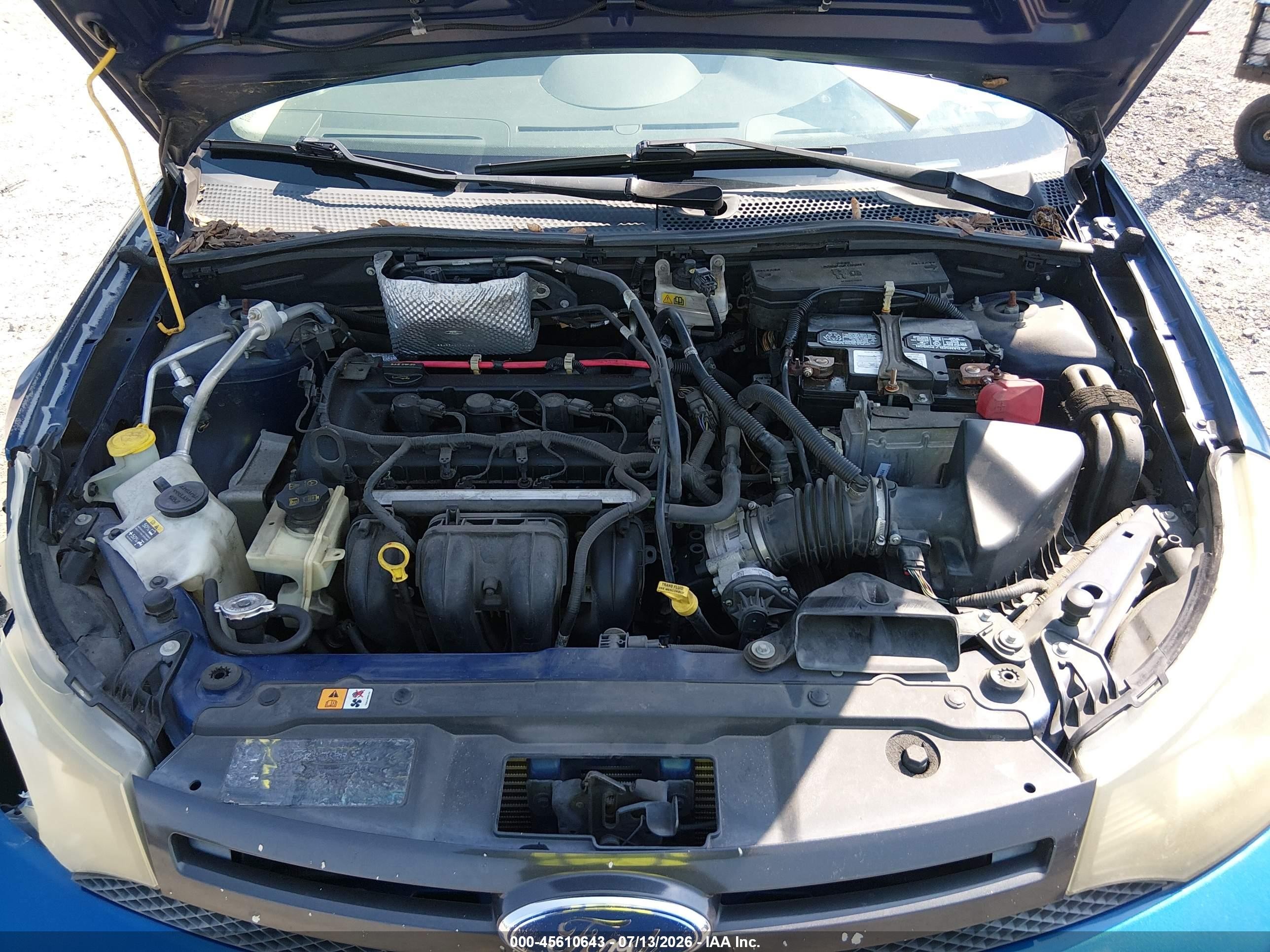 2009 Ford Focus Ses Blue vin: 1FAHP33N79W149805