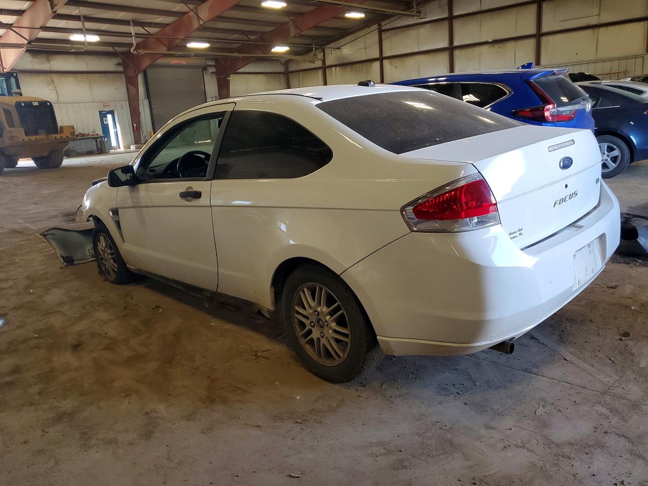 2008 Ford Focus Se White vin: 1FAHP33NX8W217366