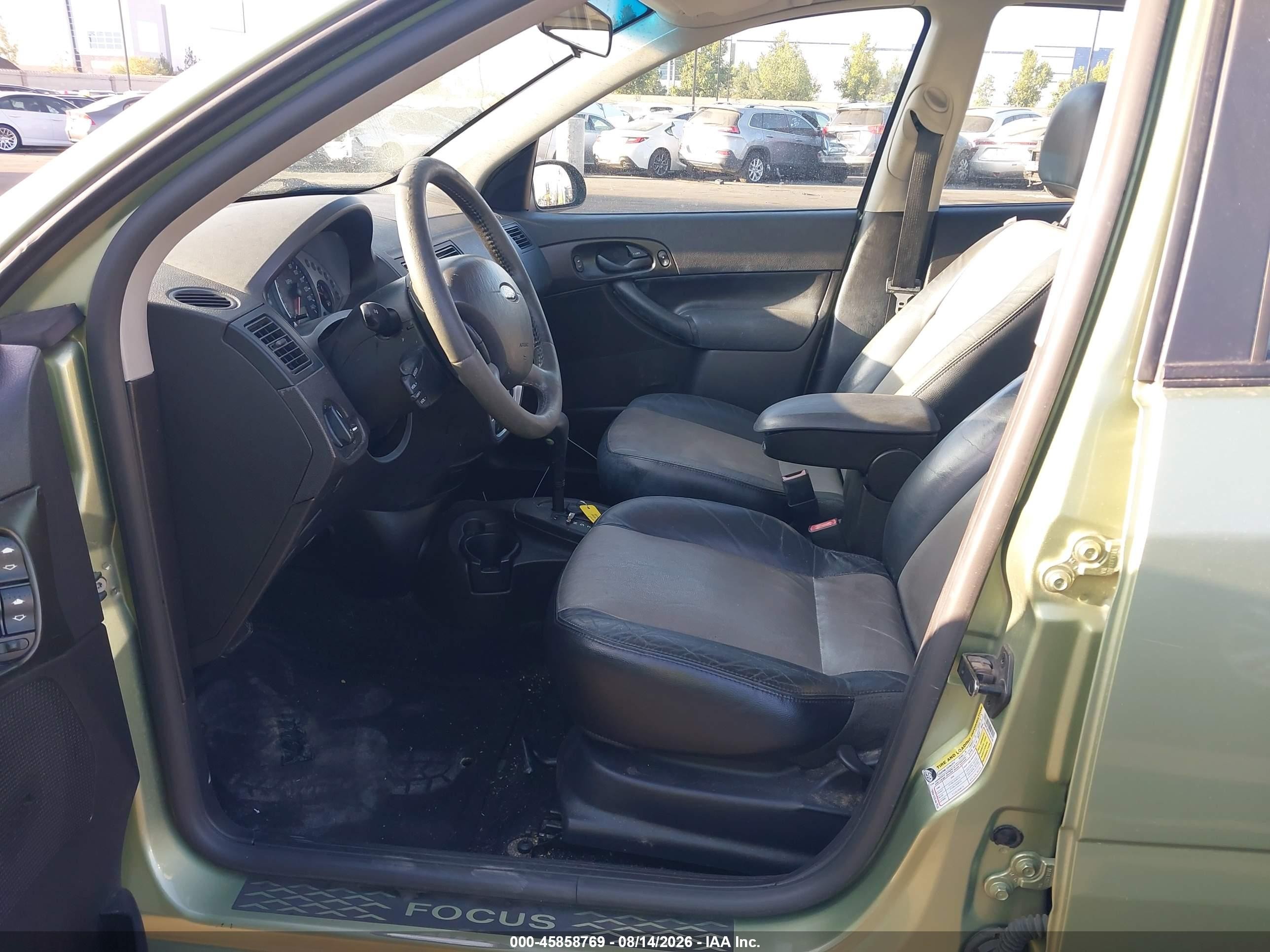 2007 Ford Focus S/se/ses Green vin: 1FAHP34N07W184746