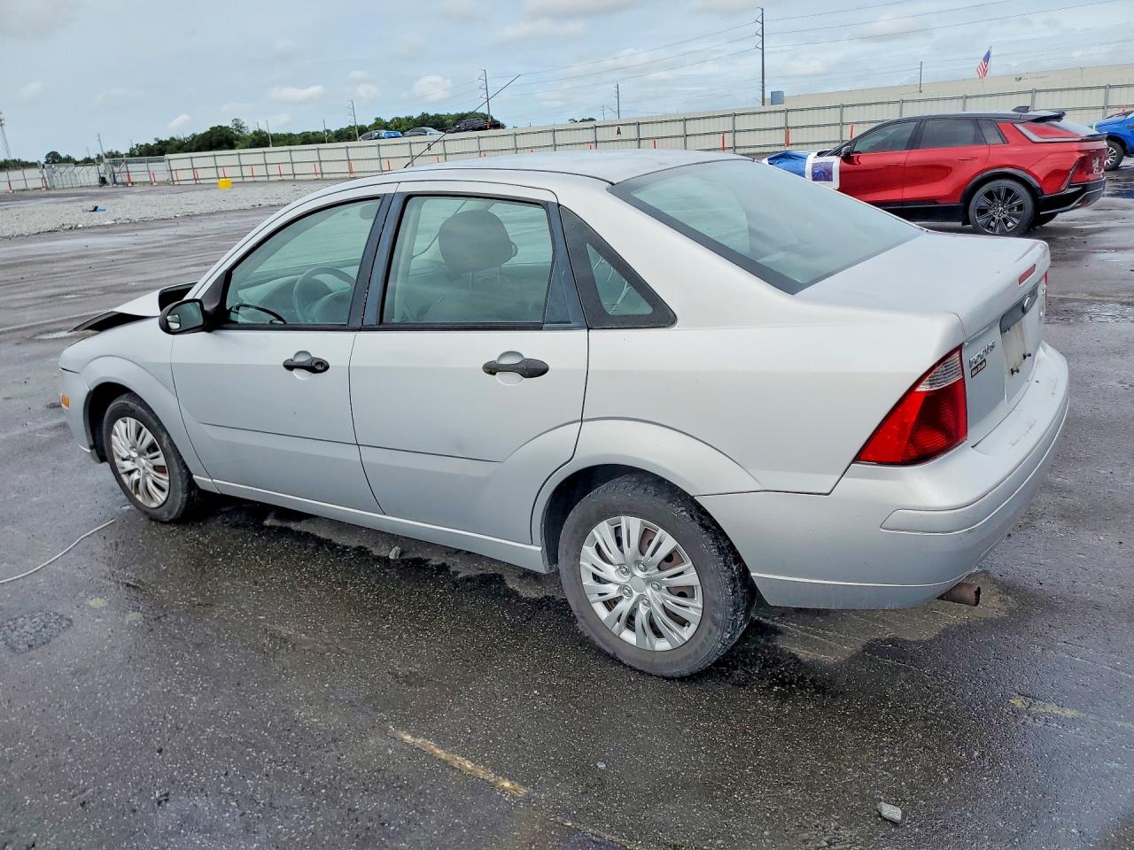2006 Ford Focus Zx4 Silver vin: 1FAHP34N16W128359
