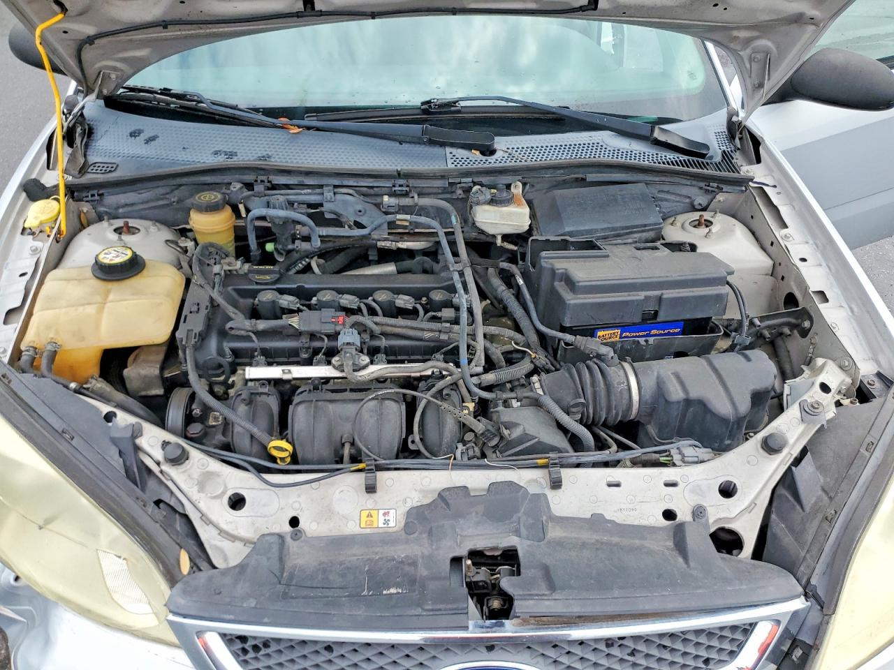 2006 Ford Focus Zx4 Silver vin: 1FAHP34N16W128359
