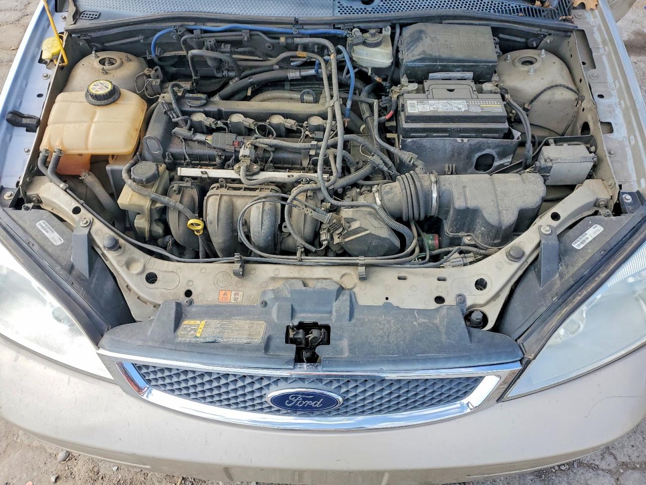 2006 Ford Focus Zx4 Бежевый vin: 1FAHP34N26W177800