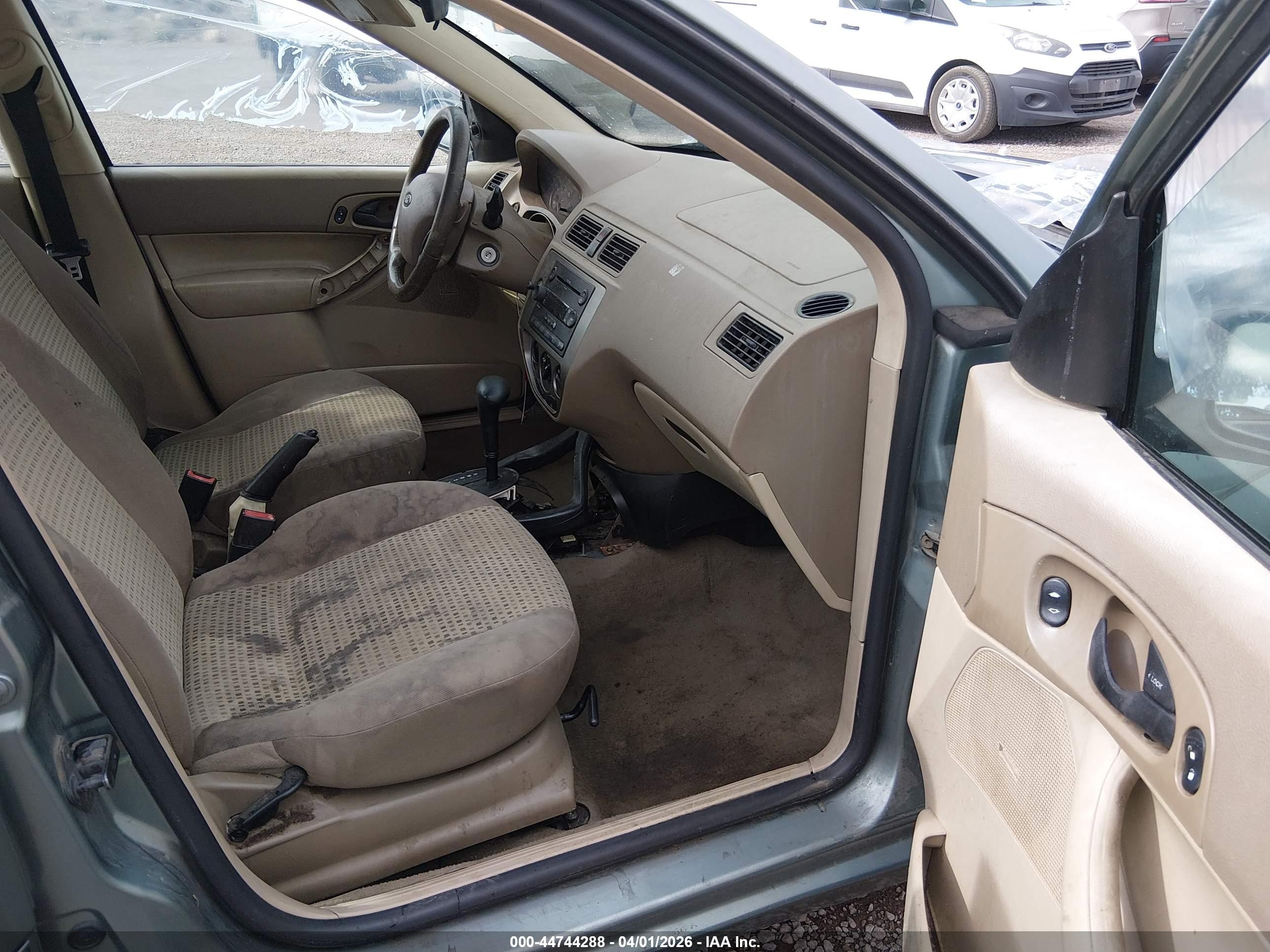 2005 Ford Focus Zx4 Green vin: 1FAHP34N35W306609