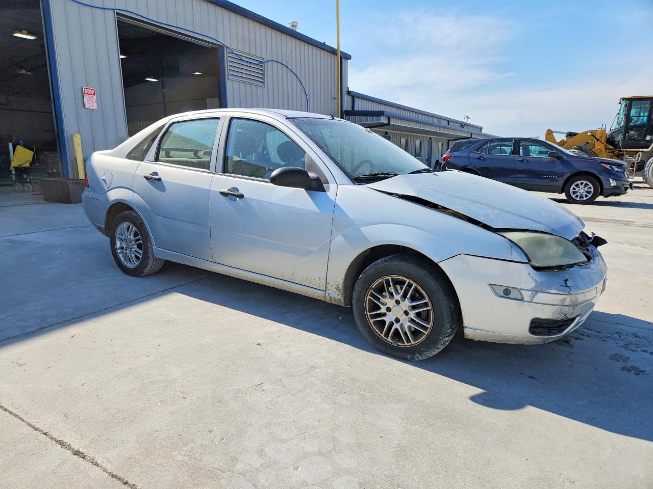 2007 Ford Focus Zx4 Silver vin: 1FAHP34N37W217447