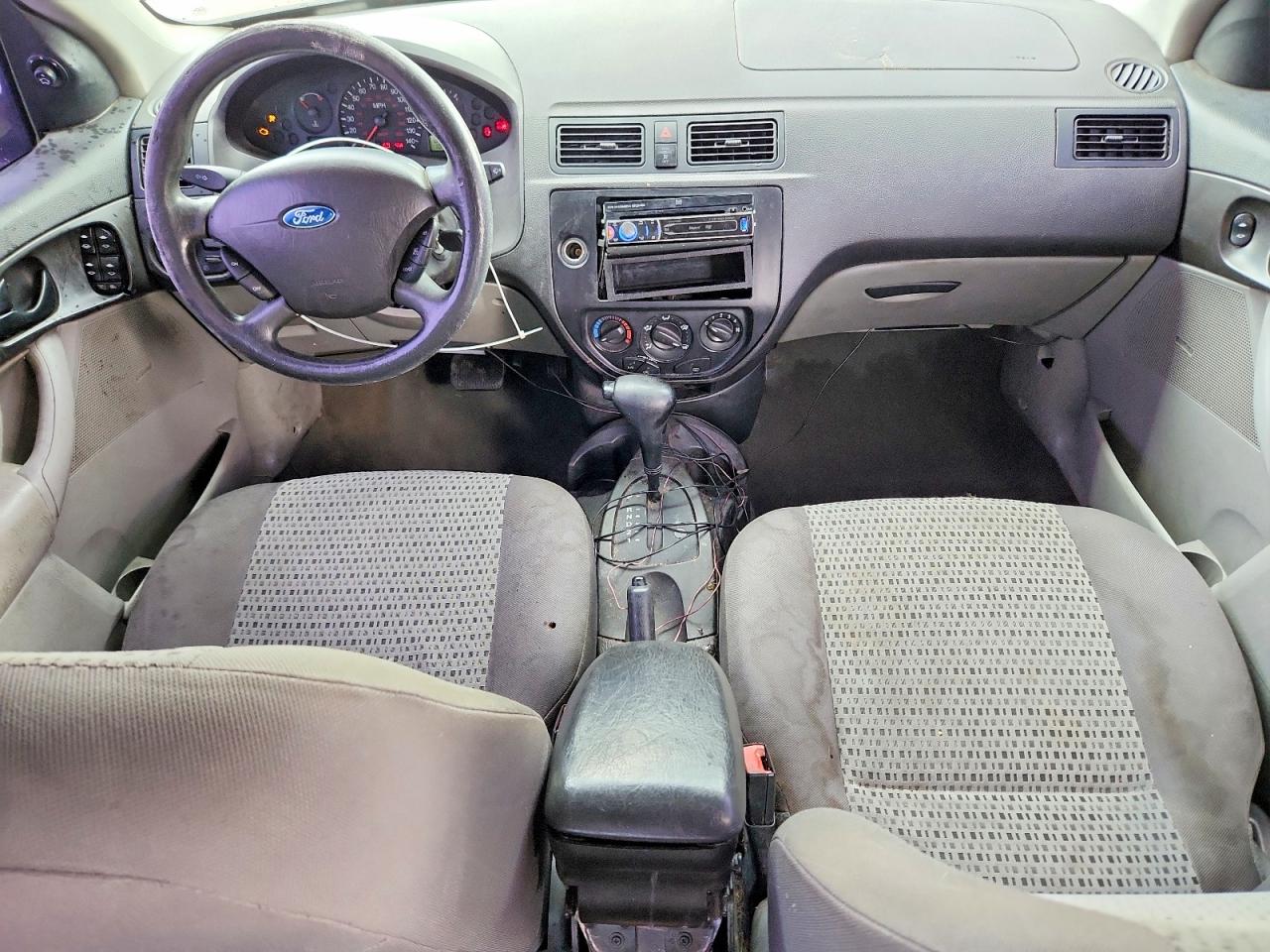 2007 Ford Focus Zx4 Gray vin: 1FAHP34N37W244745