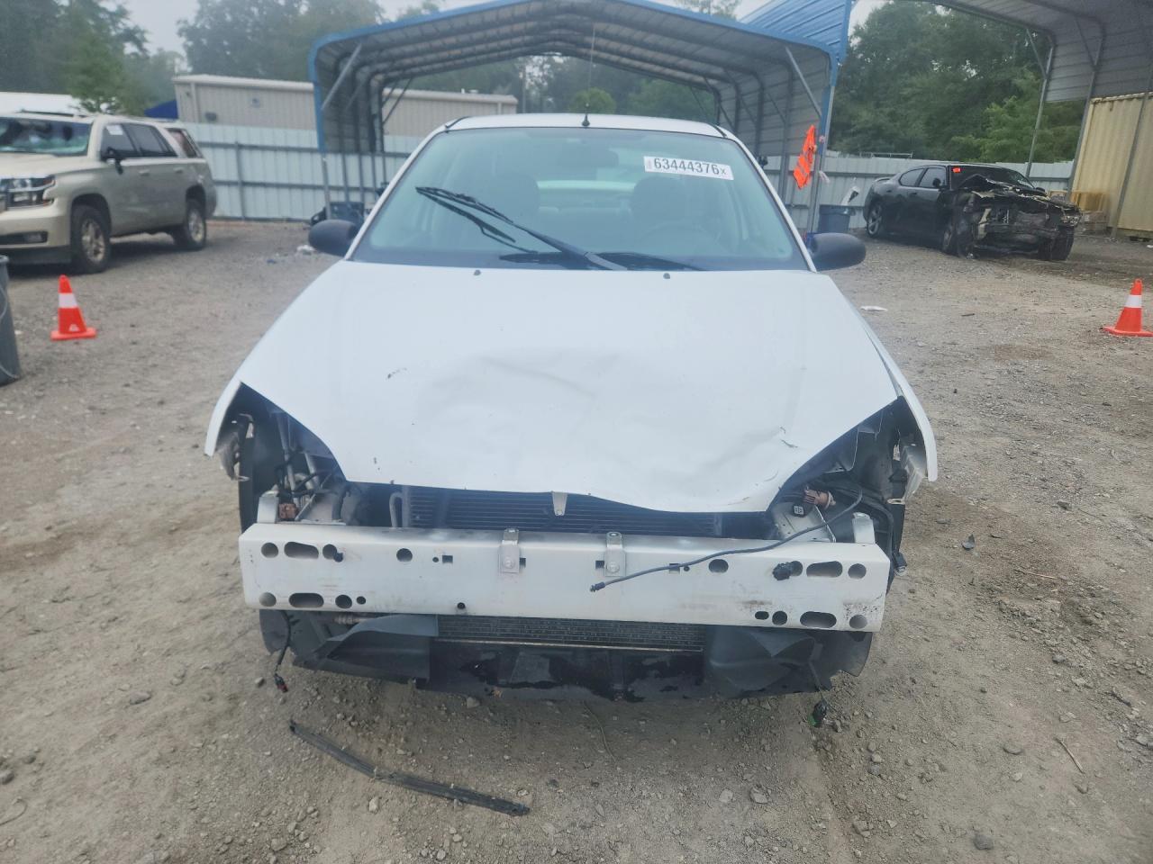 2007 Ford Focus Zx4 Белый vin: 1FAHP34N37W355358