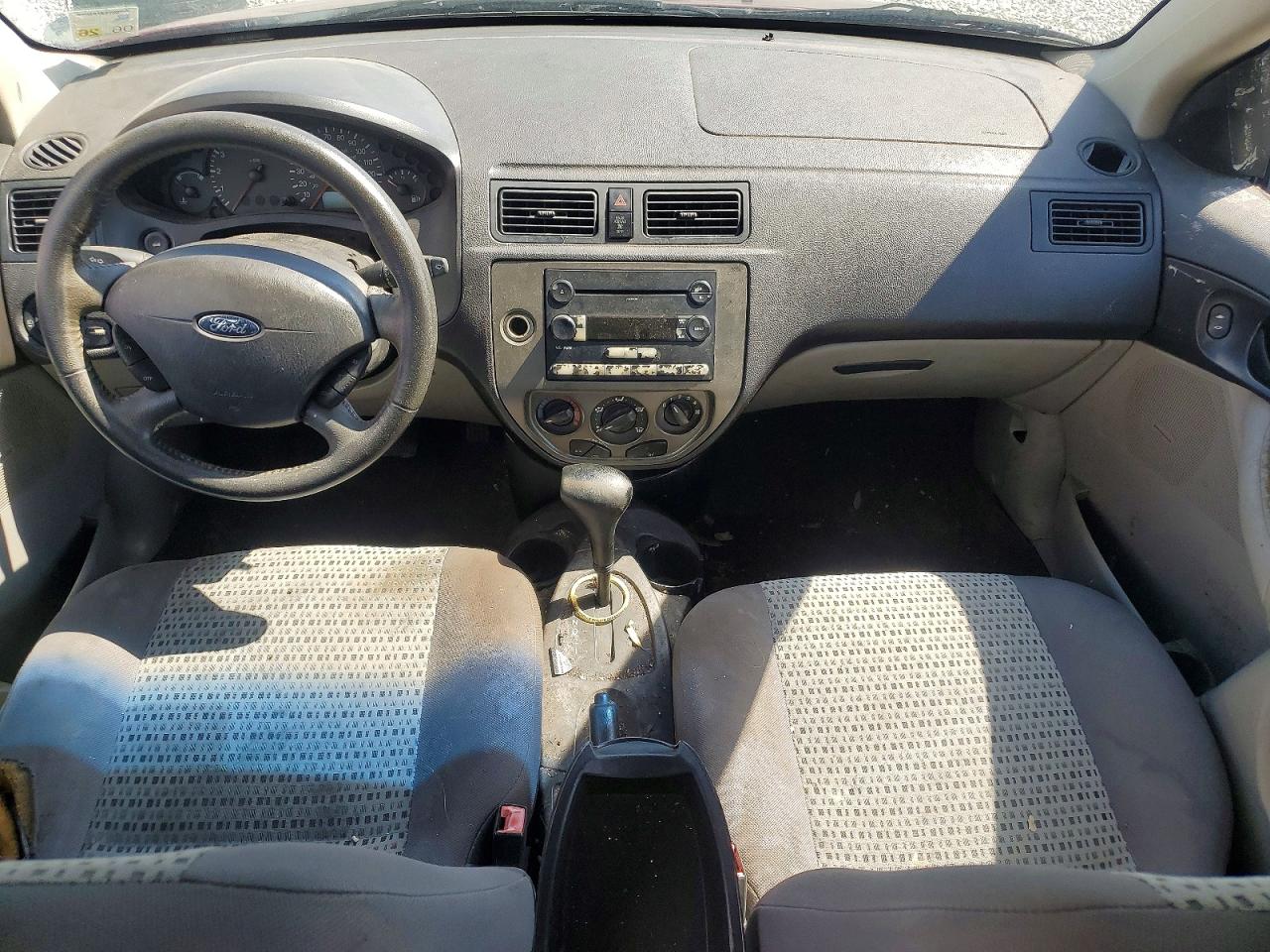 2007 Ford Focus Zx4 Burgundy vin: 1FAHP34N37W365047