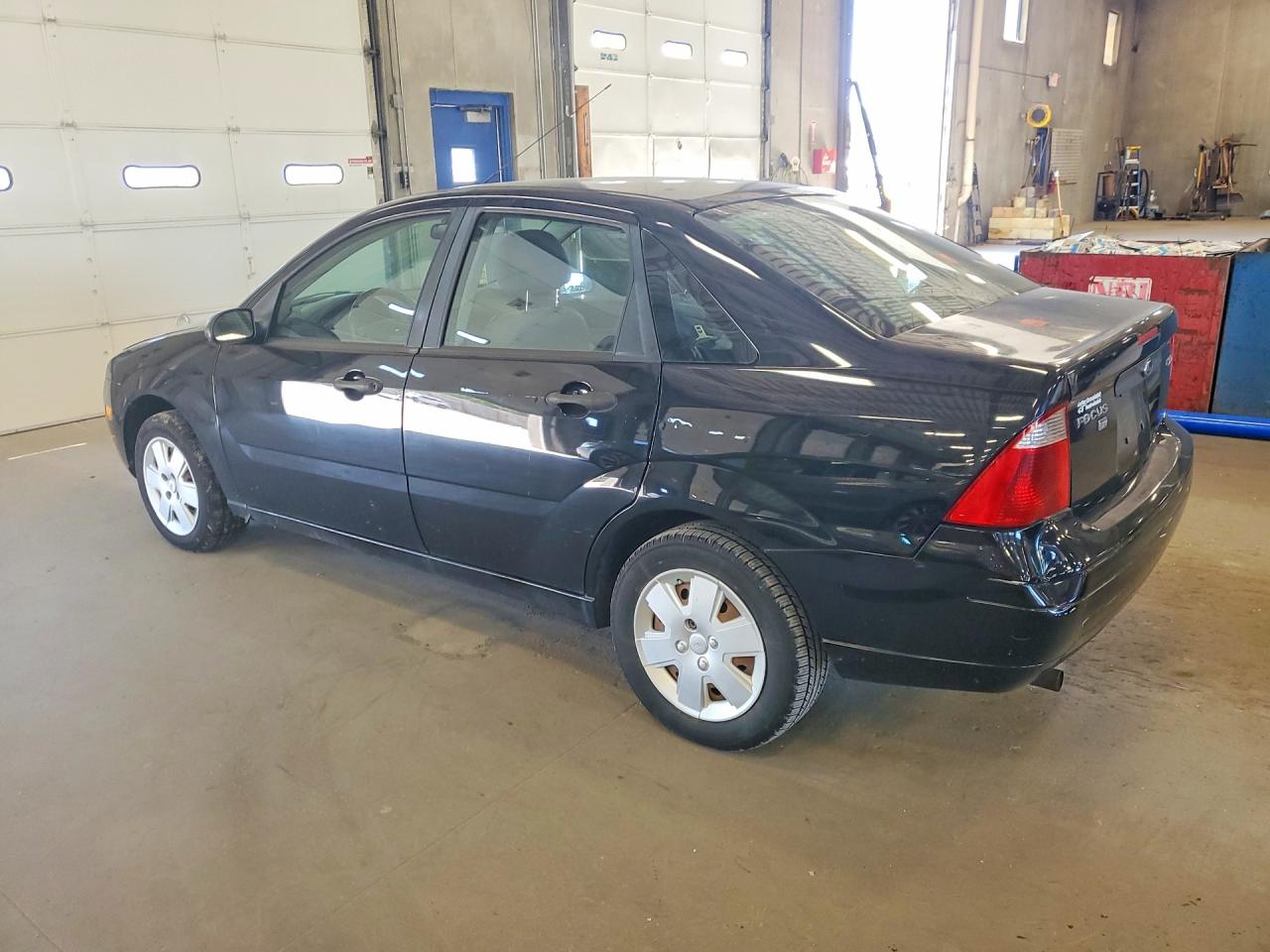 2006 Ford Focus Zx4 Black vin: 1FAHP34N46W142045