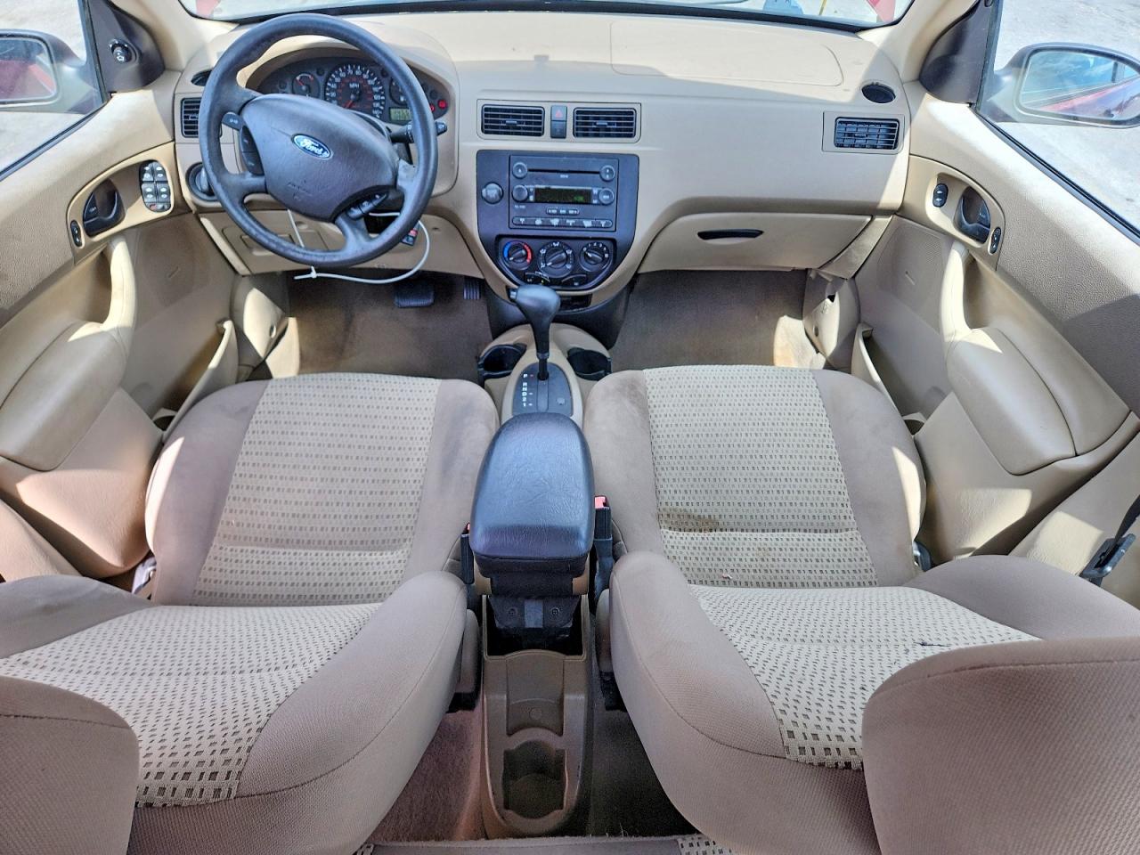 2007 Ford Focus Zx4 Burgundy vin: 1FAHP34N47W167979