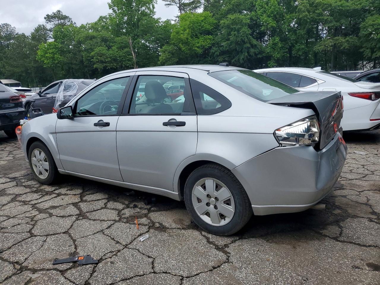 2009 Ford Focus S Silver vin: 1FAHP34N49W131132