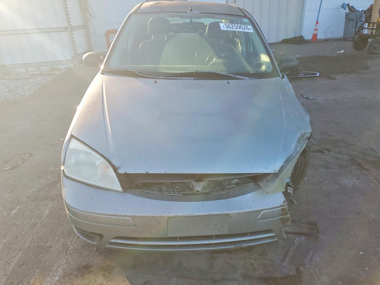 2006 Ford Focus Zx4 Gray vin: 1FAHP34N66W177377
