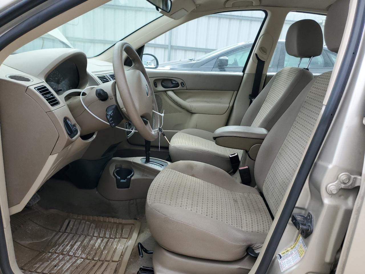 2006 Ford Focus Zx4 Beige vin: 1FAHP34N66W210703