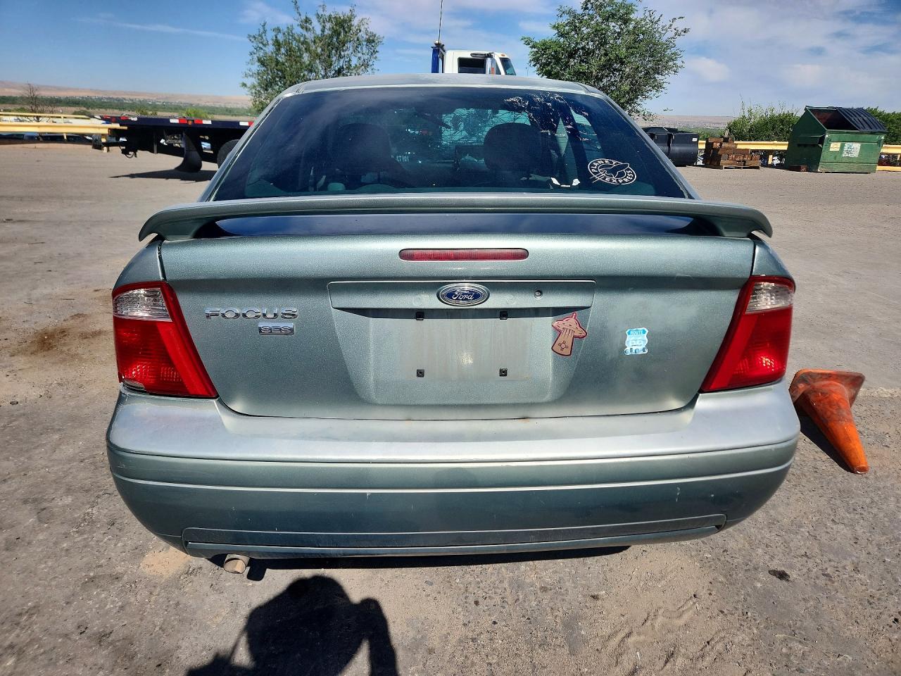 2006 Ford Focus Zx4 Green vin: 1FAHP34N76W132299