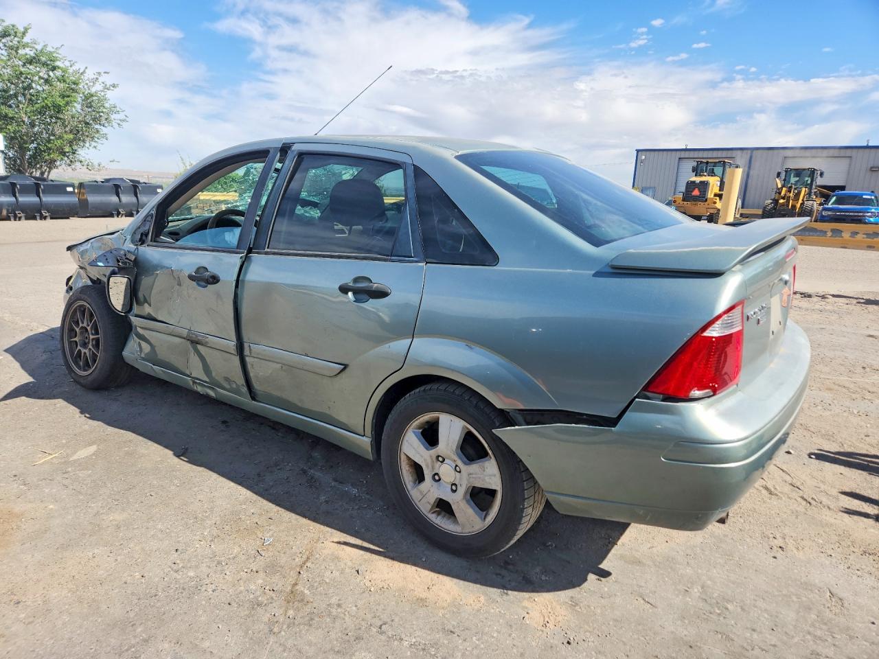 2006 Ford Focus Zx4 Green vin: 1FAHP34N76W132299