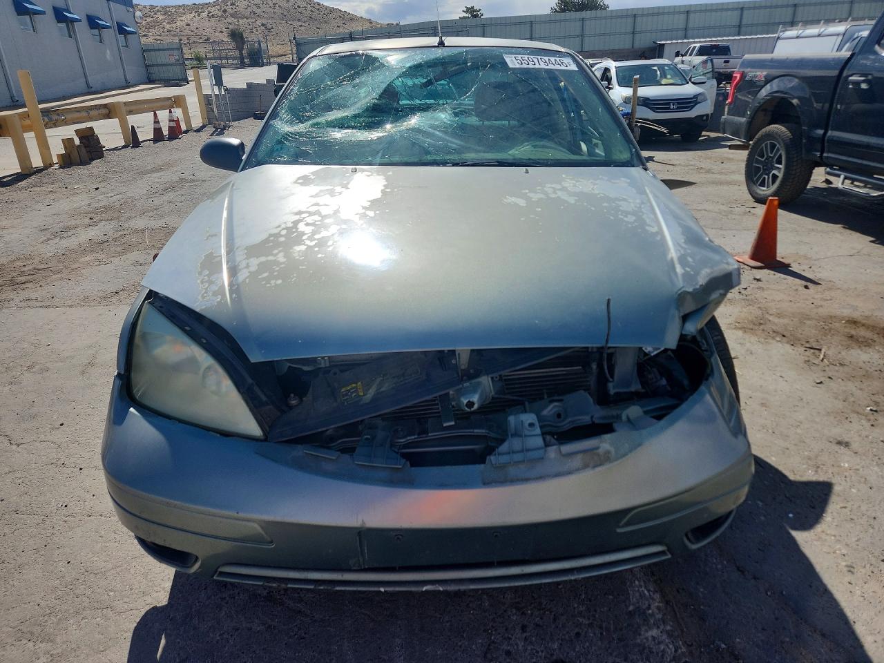 2006 Ford Focus Zx4 Green vin: 1FAHP34N76W132299