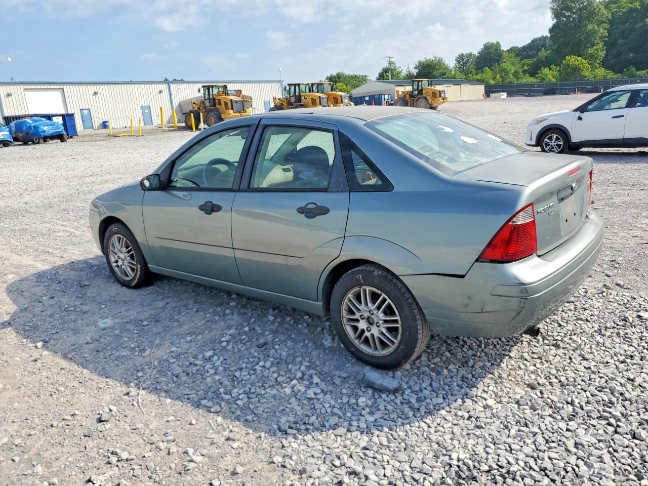 2006 Ford Focus Zx4 Green vin: 1FAHP34N76W196410